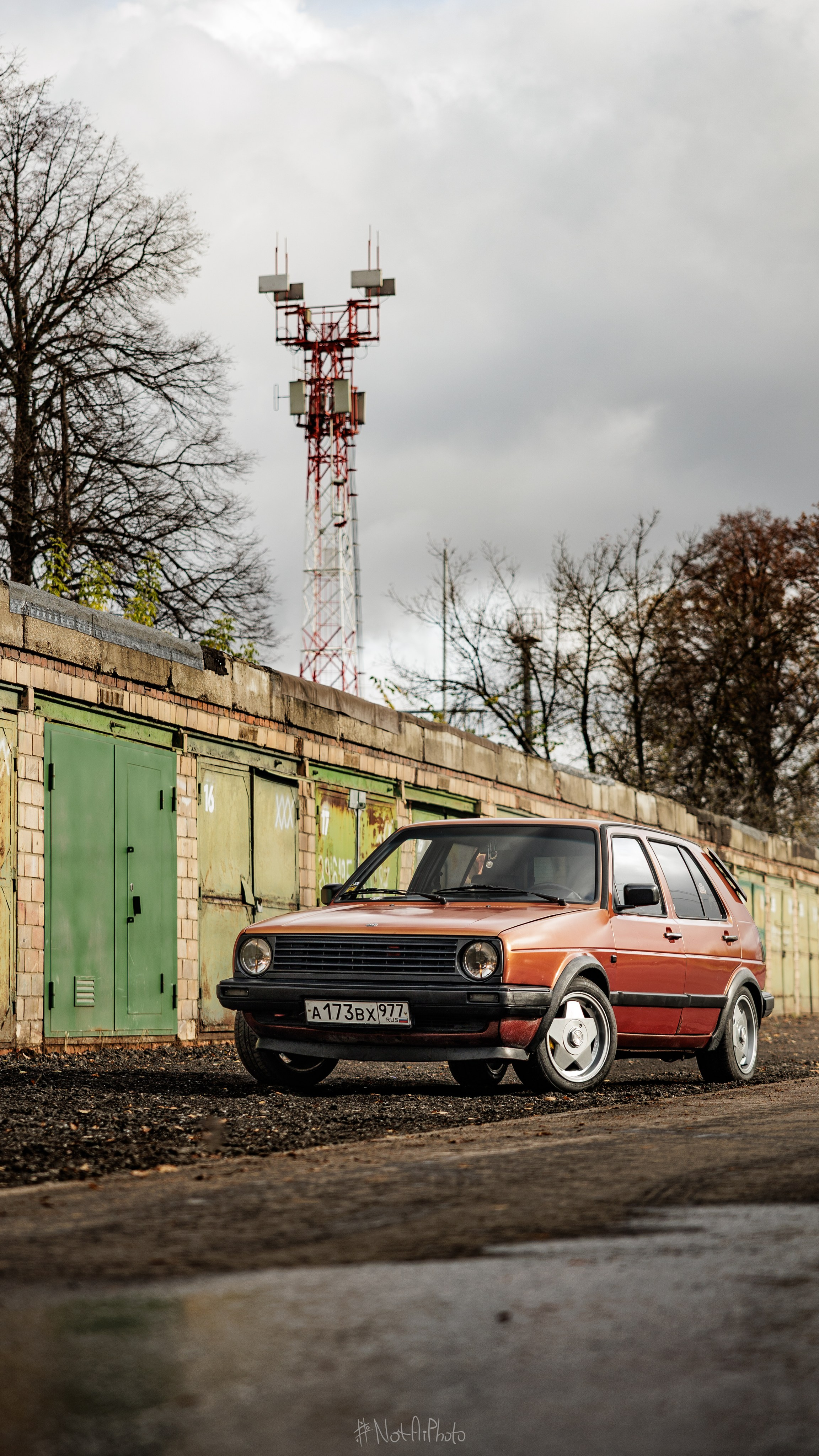 Фотосессия VW Golf 2. #NotAiPhoto — автомобильный фотограф