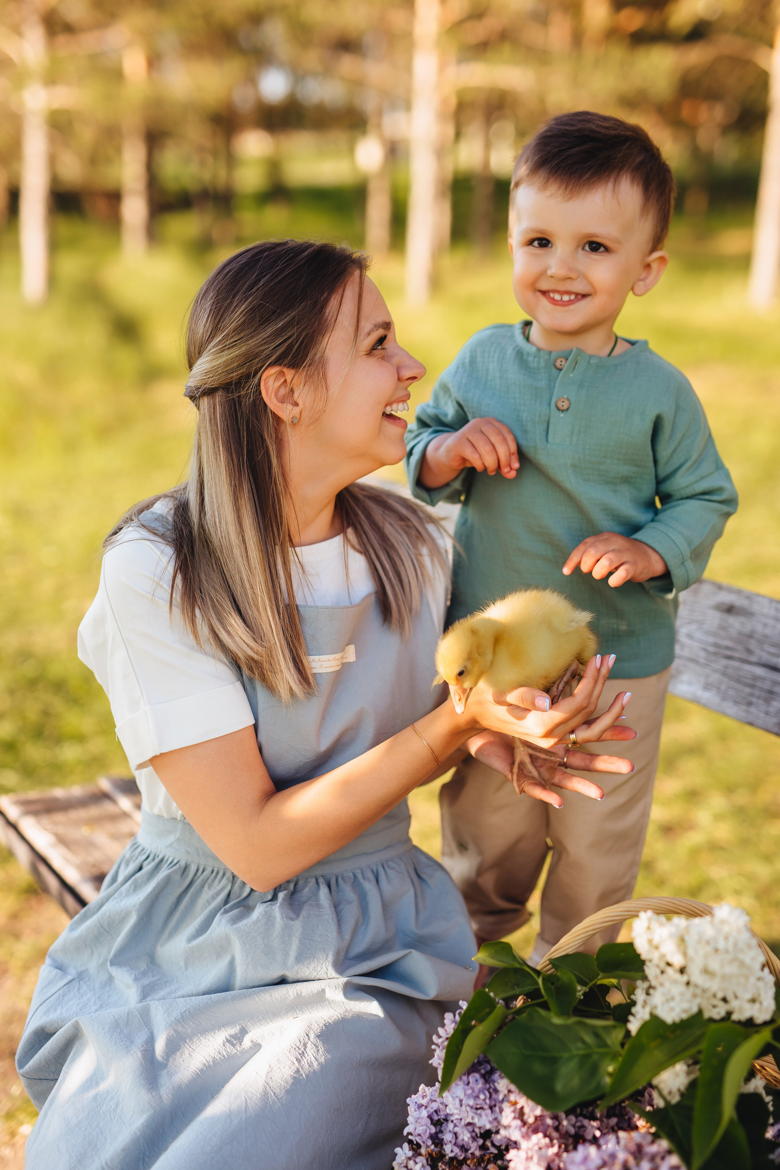 Тимоша и утятки. Свадебный и семейный фотограф в Туле и области Маша Костина