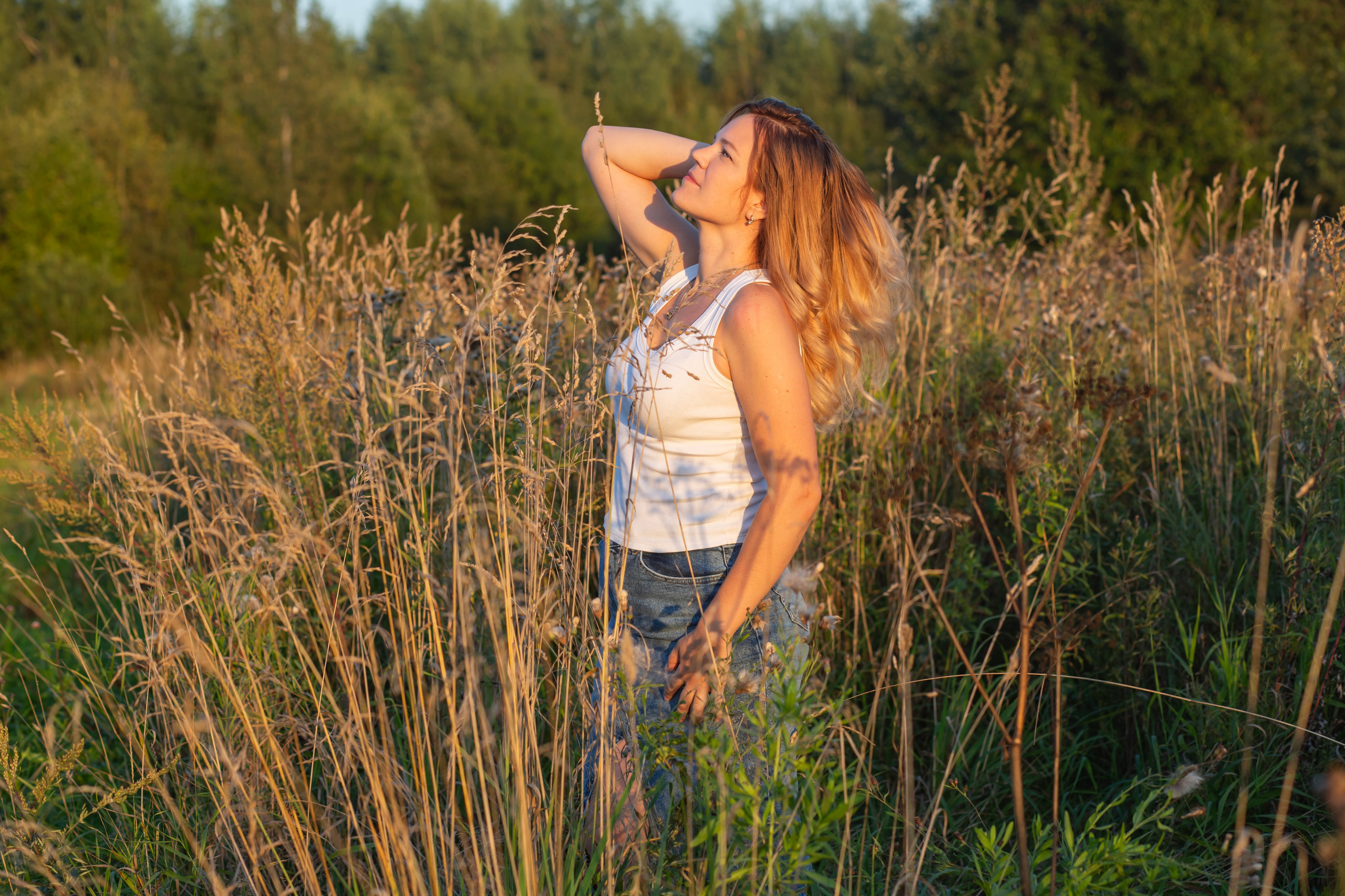 В поле…. Семейный и детский фотограф в Москве и МО — Александра