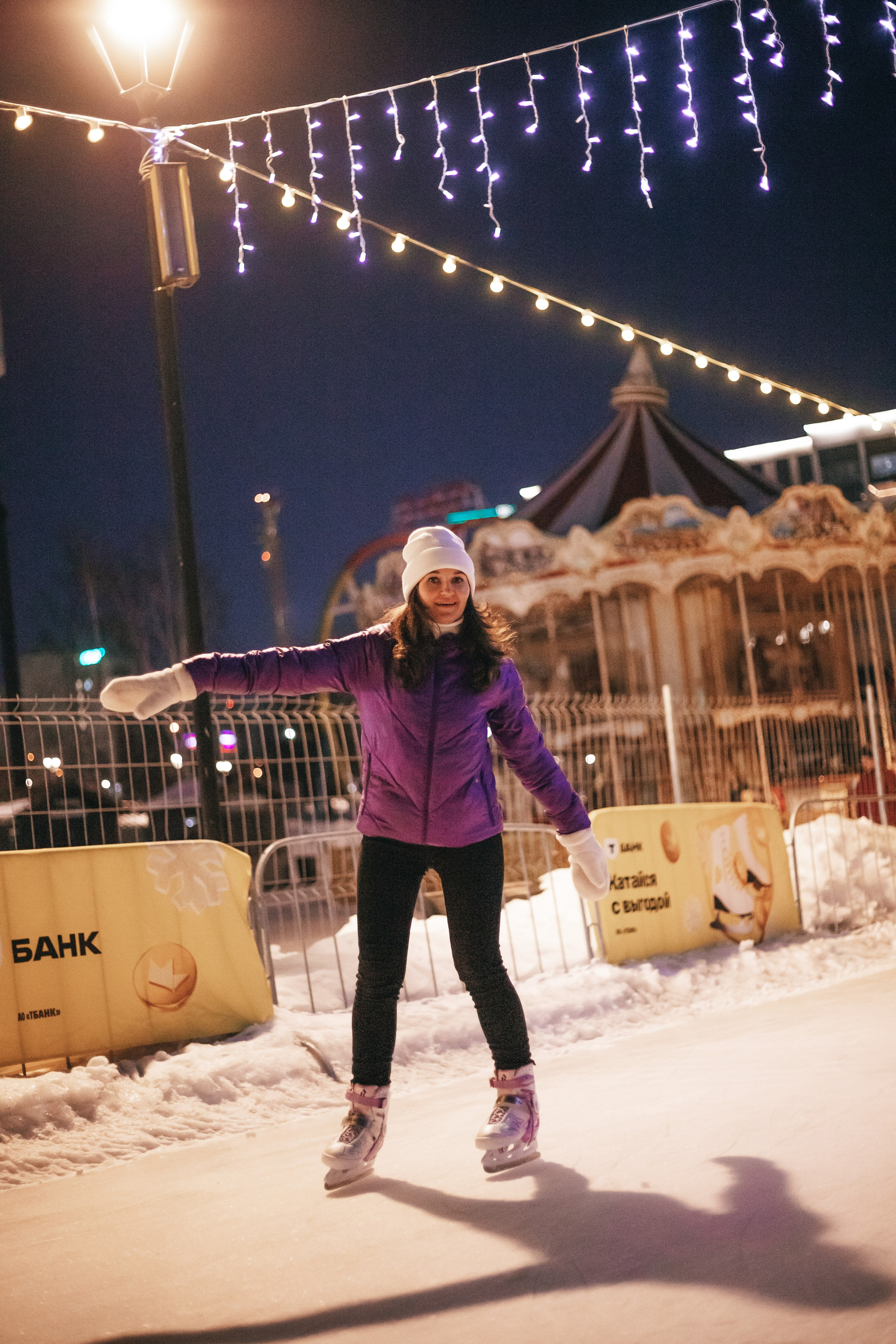 Девичник на катке. Семейный и детский фотограф в г. Новосибирске Макеева Анастасия