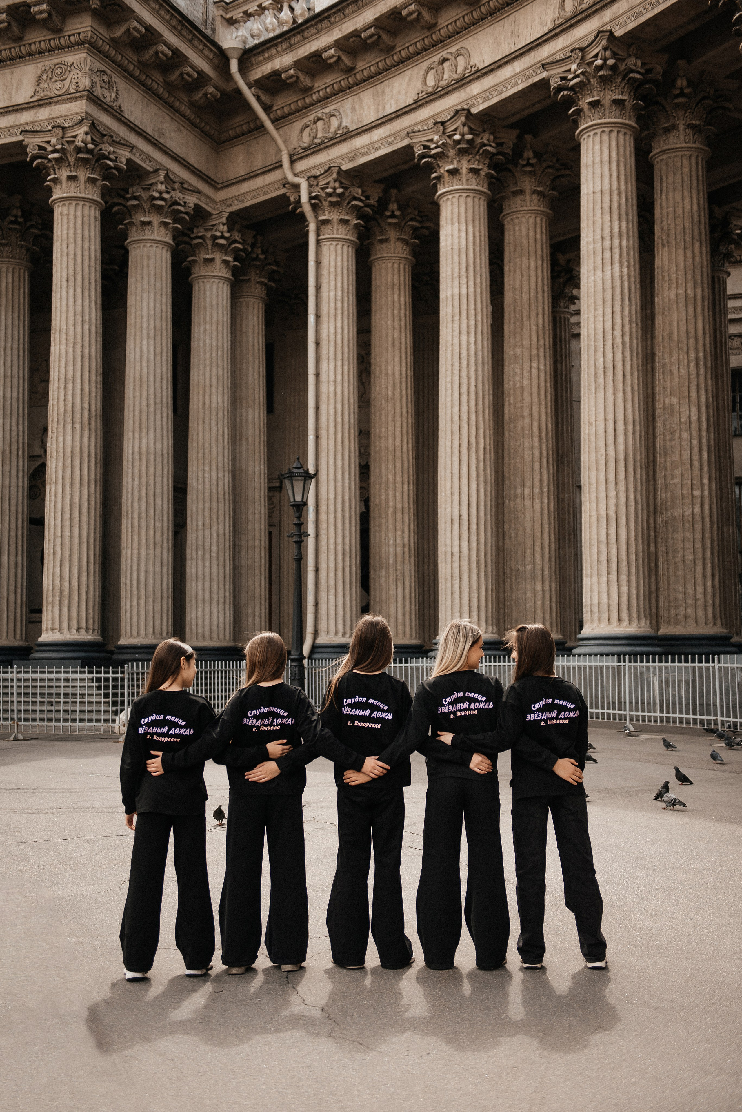 контент фотосъёмка для студии танца у Казанского собора