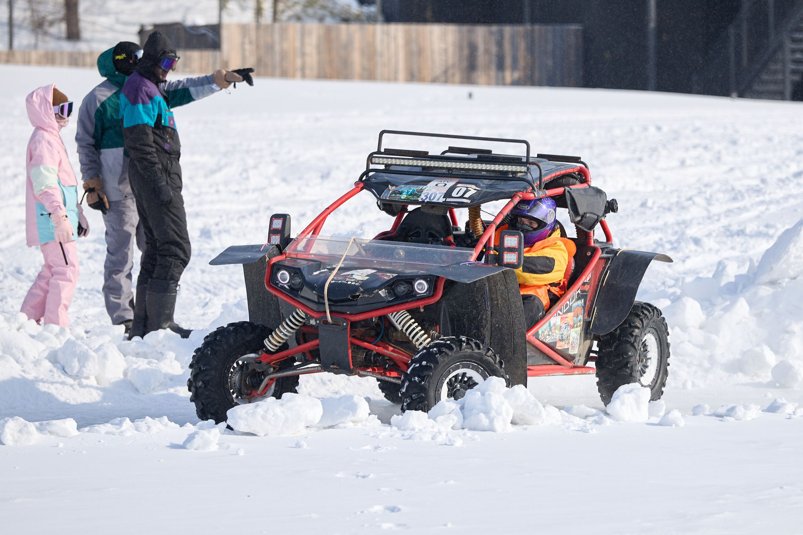 Топим Лёд — 2026. Соревнования на квадроциклах. Фотограф в Новосибирске Алена Скокова