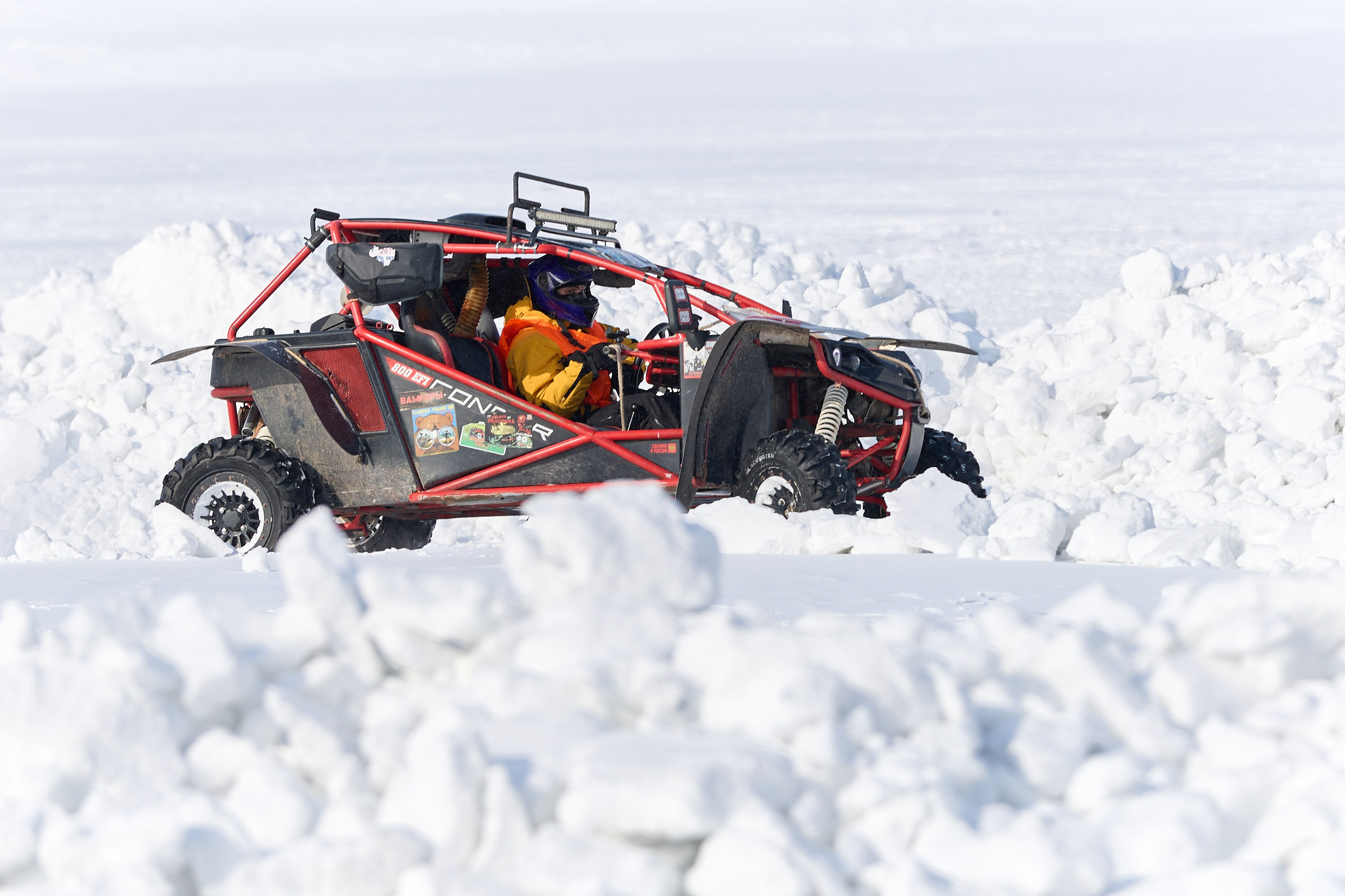 Топим Лёд — 2026. Соревнования на квадроциклах. Фотограф в Новосибирске Алена Скокова