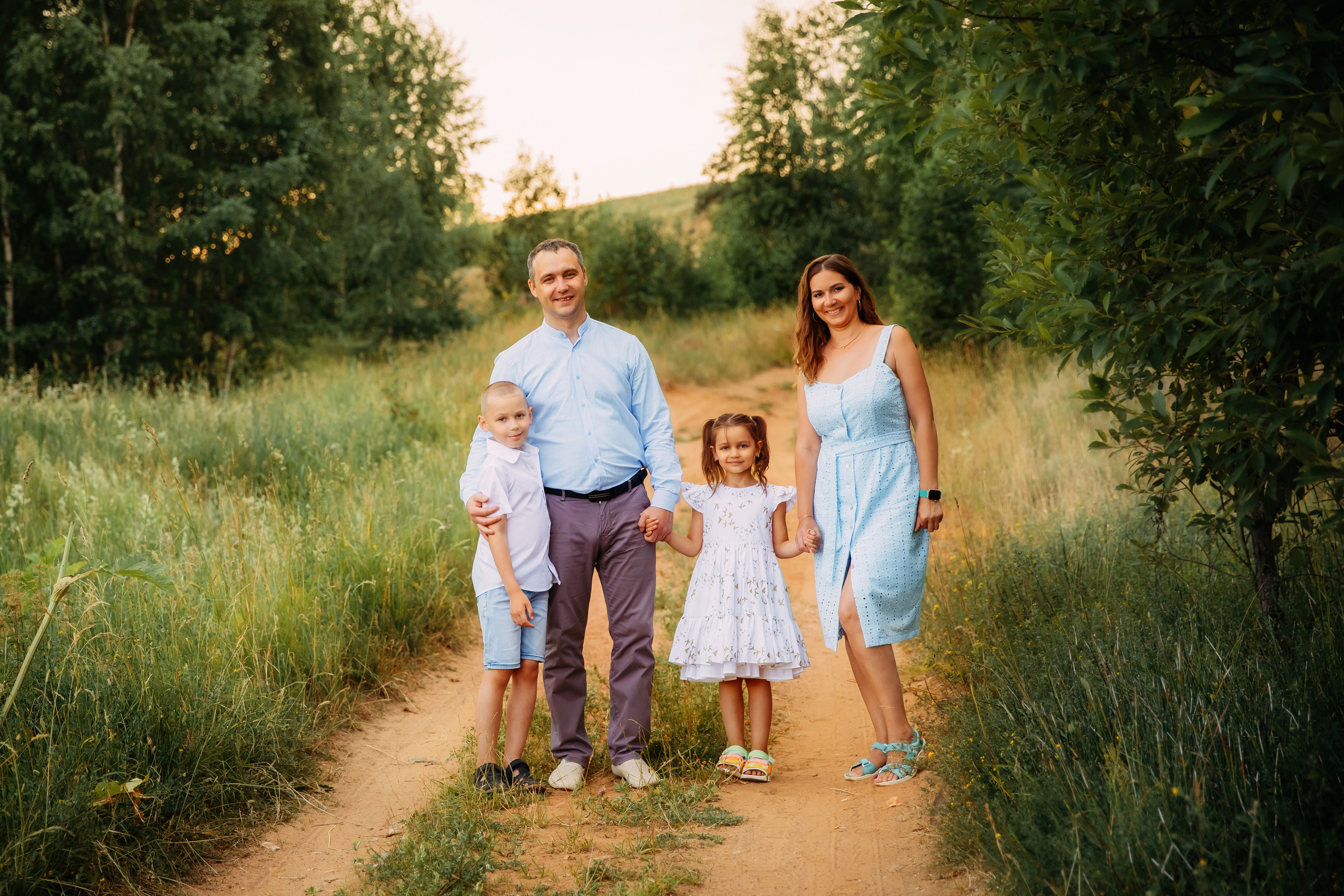 ТЕПЛЫЙ ЛЕТНИЙ ВЕЧЕР. Женский и семейный фотограф Елена Петрова