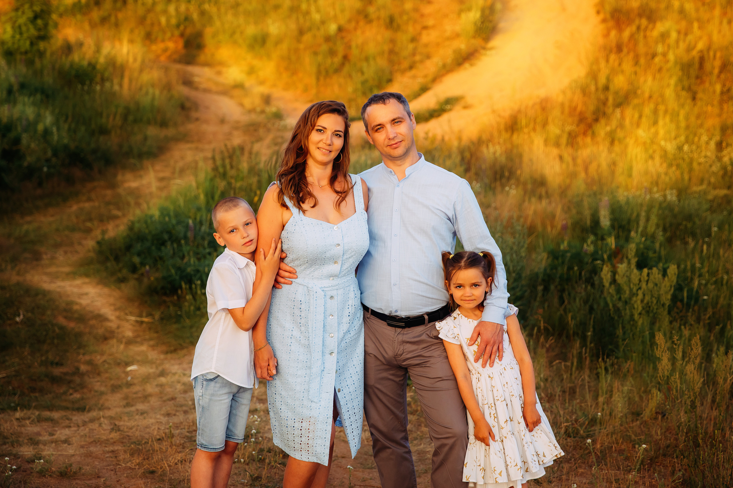 ТЕПЛЫЙ ЛЕТНИЙ ВЕЧЕР. Женский и семейный фотограф Елена Петрова