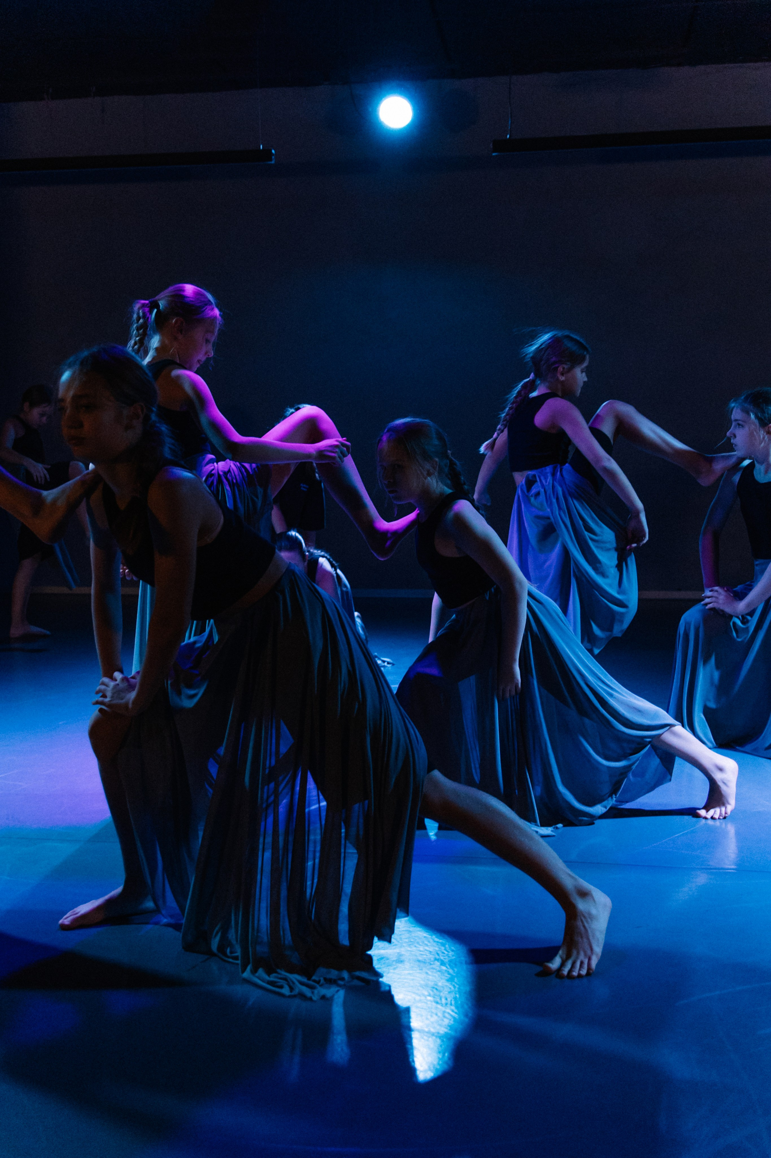 Репетиция в студии современной хореографии PLASTIKA. Главная