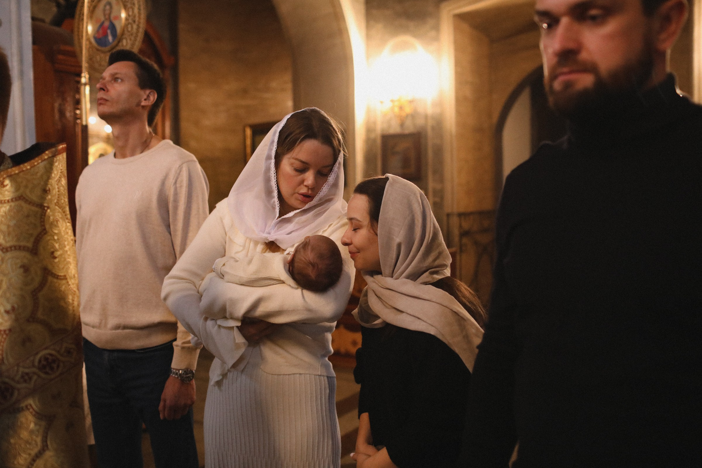 Таинство Крещения. Семейный фотограф в Москве Алевтина Носова