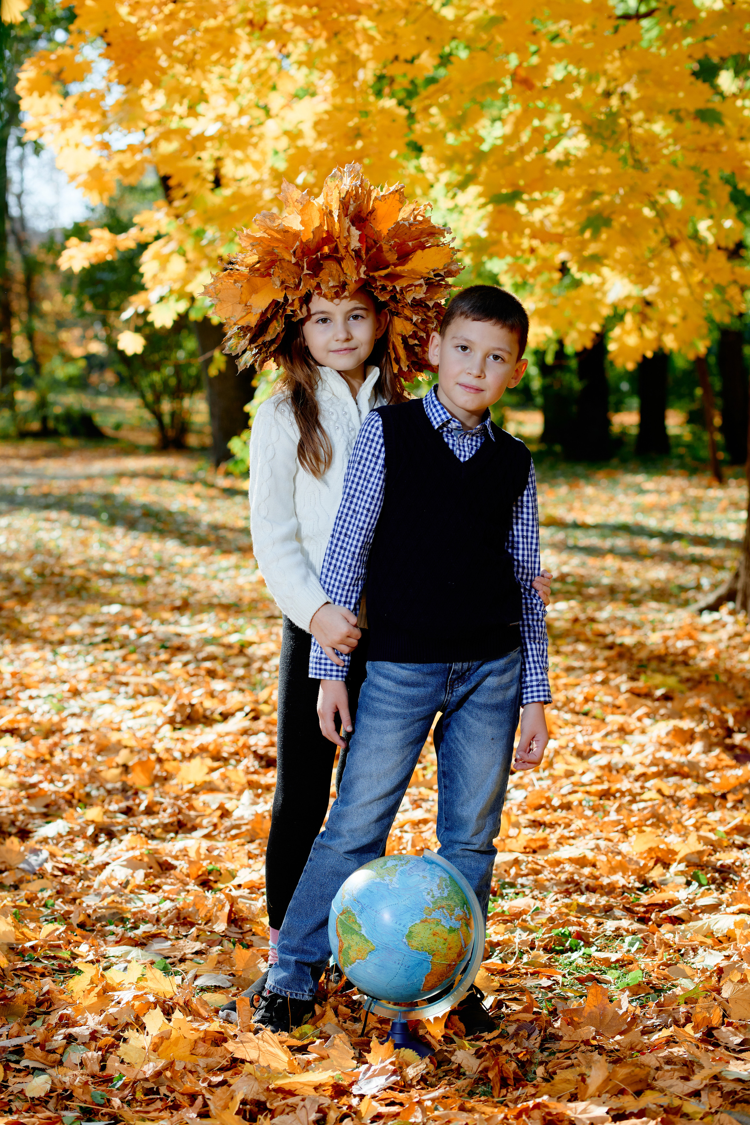 Сьемка выпускного альбома осенью таганрог. Фотограф Выпускные альбомы Таганрог Сергей Коробченко