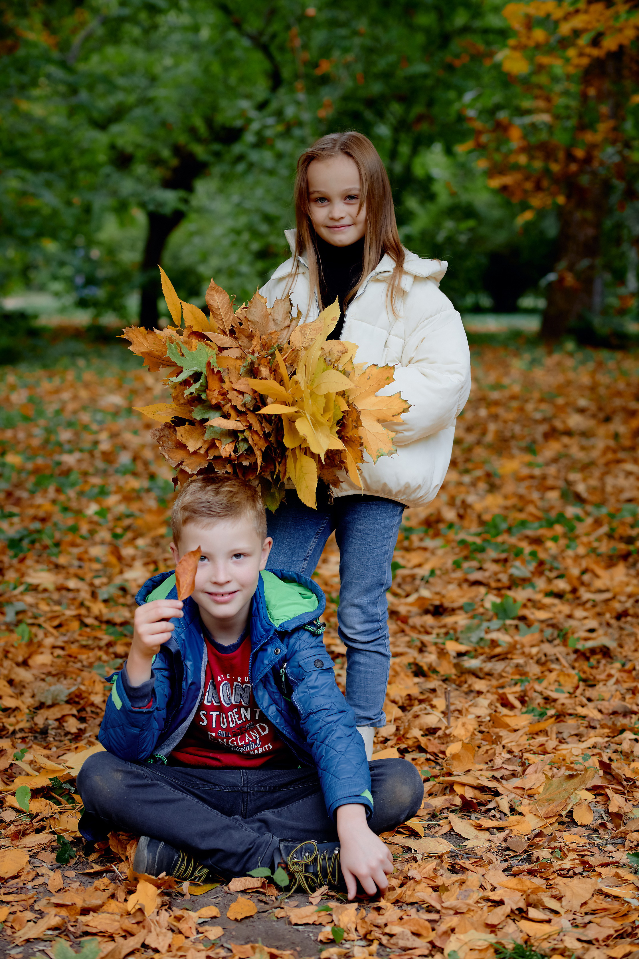 Сьемка выпускного альбома осенью таганрог. Фотограф Выпускные альбомы Таганрог Сергей Коробченко
