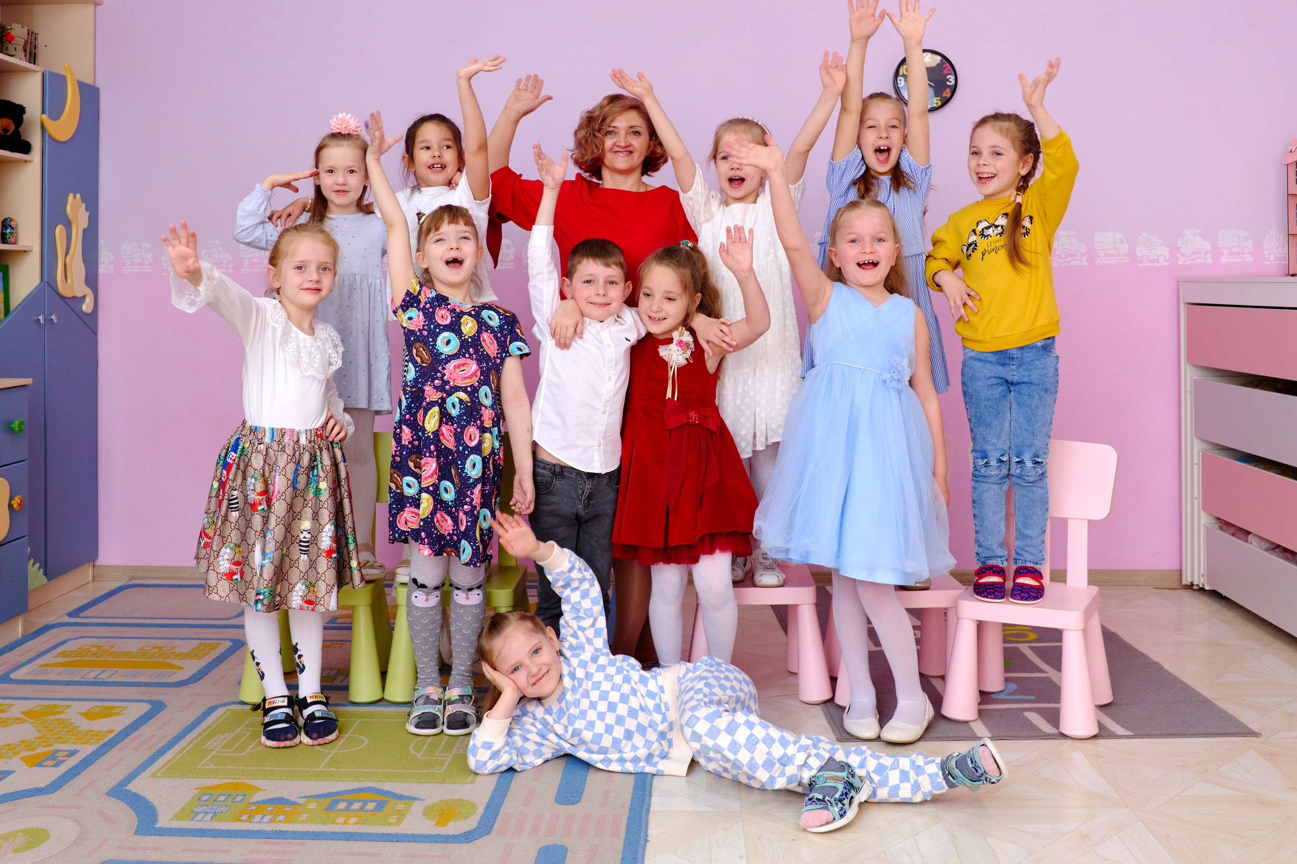 Групповые сьемки детей на выпускные альбомы таганрог. Фотограф Выпускные альбомы Таганрог Сергей Коробченко