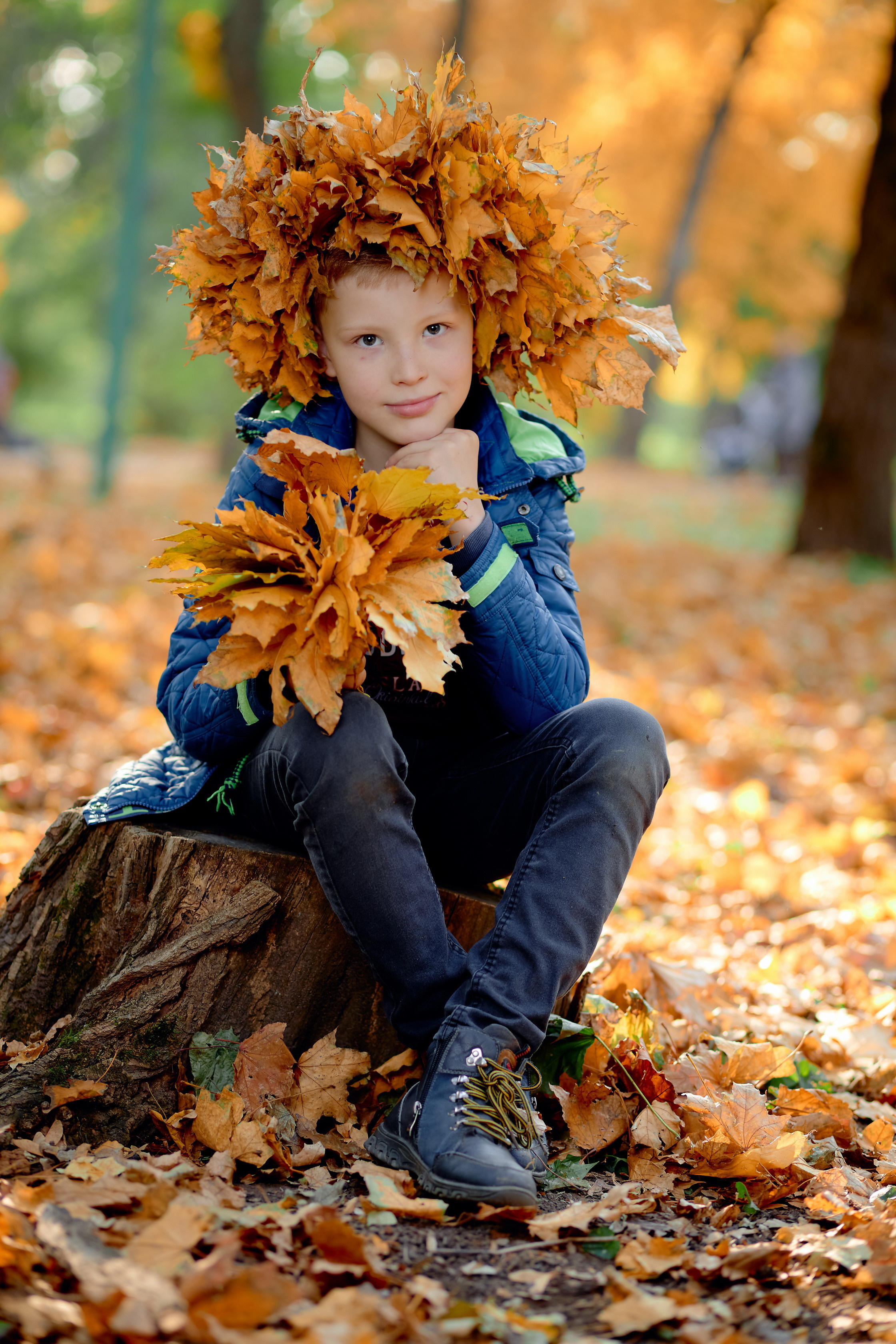 Сьемка выпускного альбома осенью таганрог. Фотограф Выпускные альбомы Таганрог Сергей Коробченко