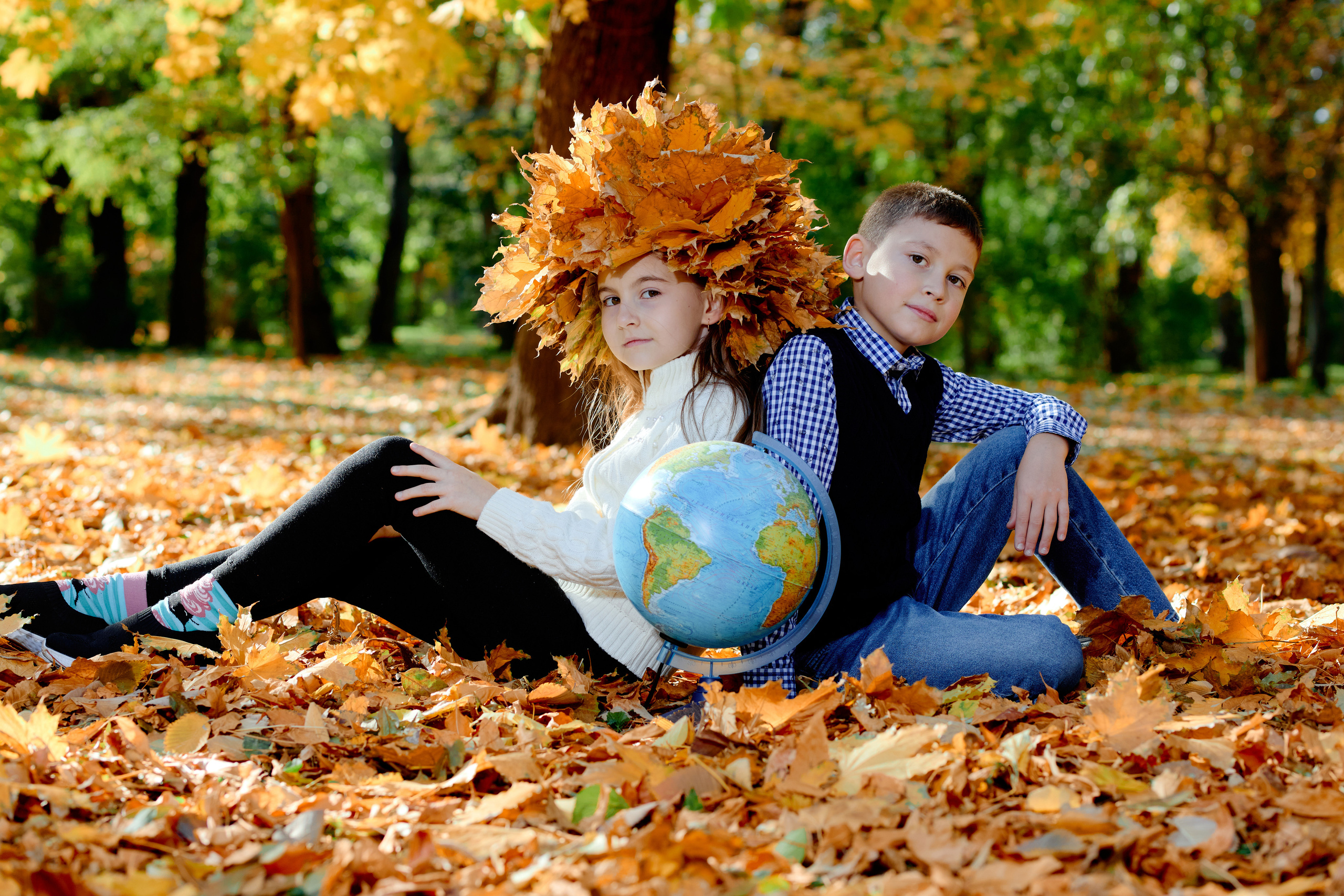 Сьемка выпускного альбома осенью таганрог. Фотограф Выпускные альбомы Таганрог Сергей Коробченко