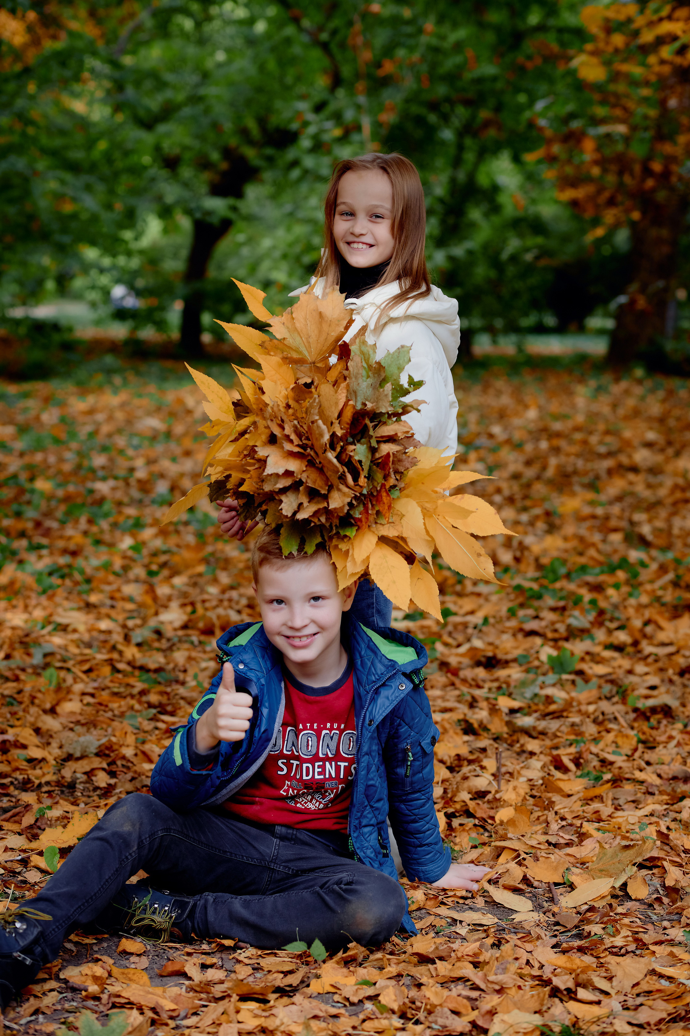 Сьемка выпускного альбома осенью таганрог. Фотограф Выпускные альбомы Таганрог Сергей Коробченко