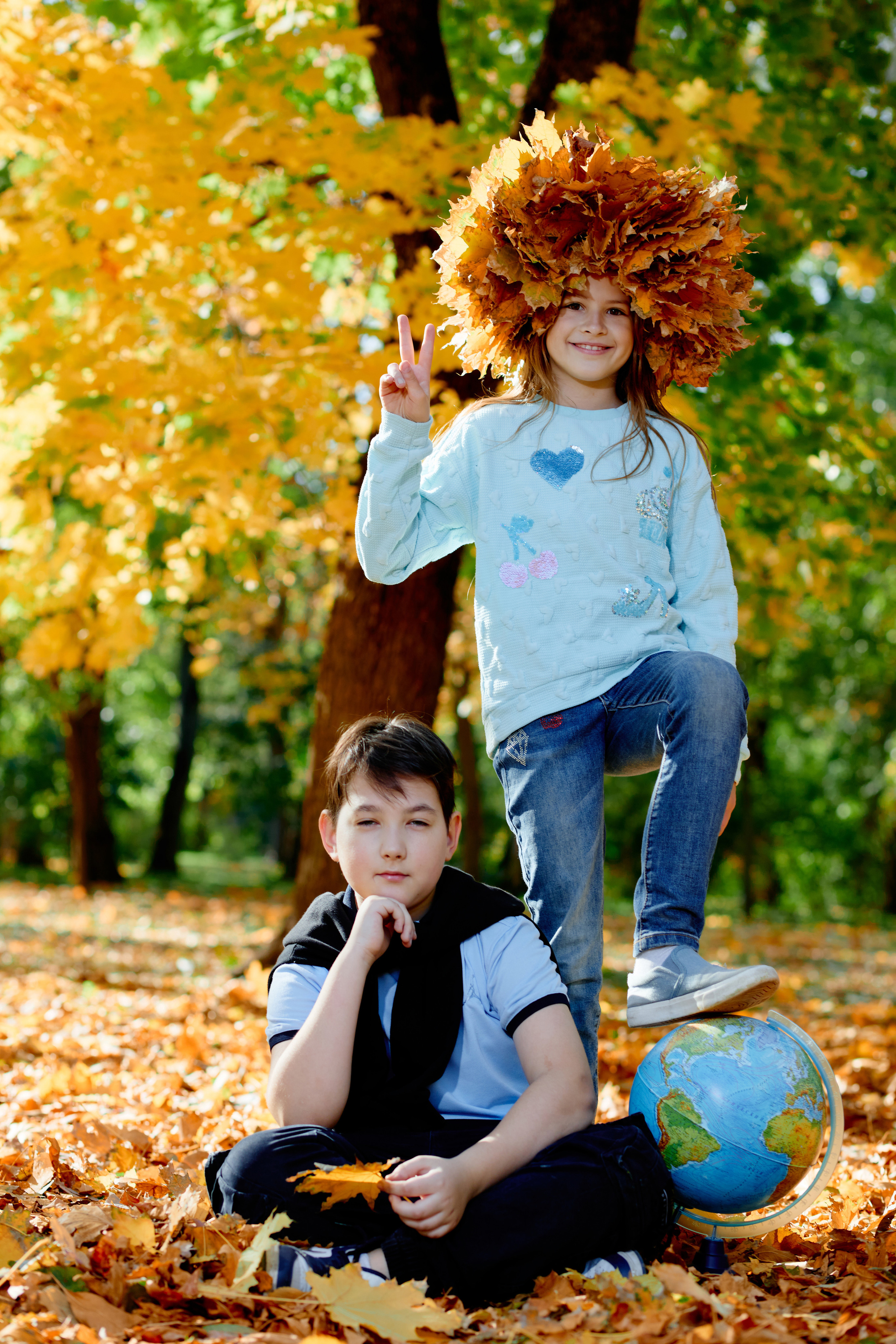 Сьемка выпускного альбома осенью таганрог. Фотограф Выпускные альбомы Таганрог Сергей Коробченко