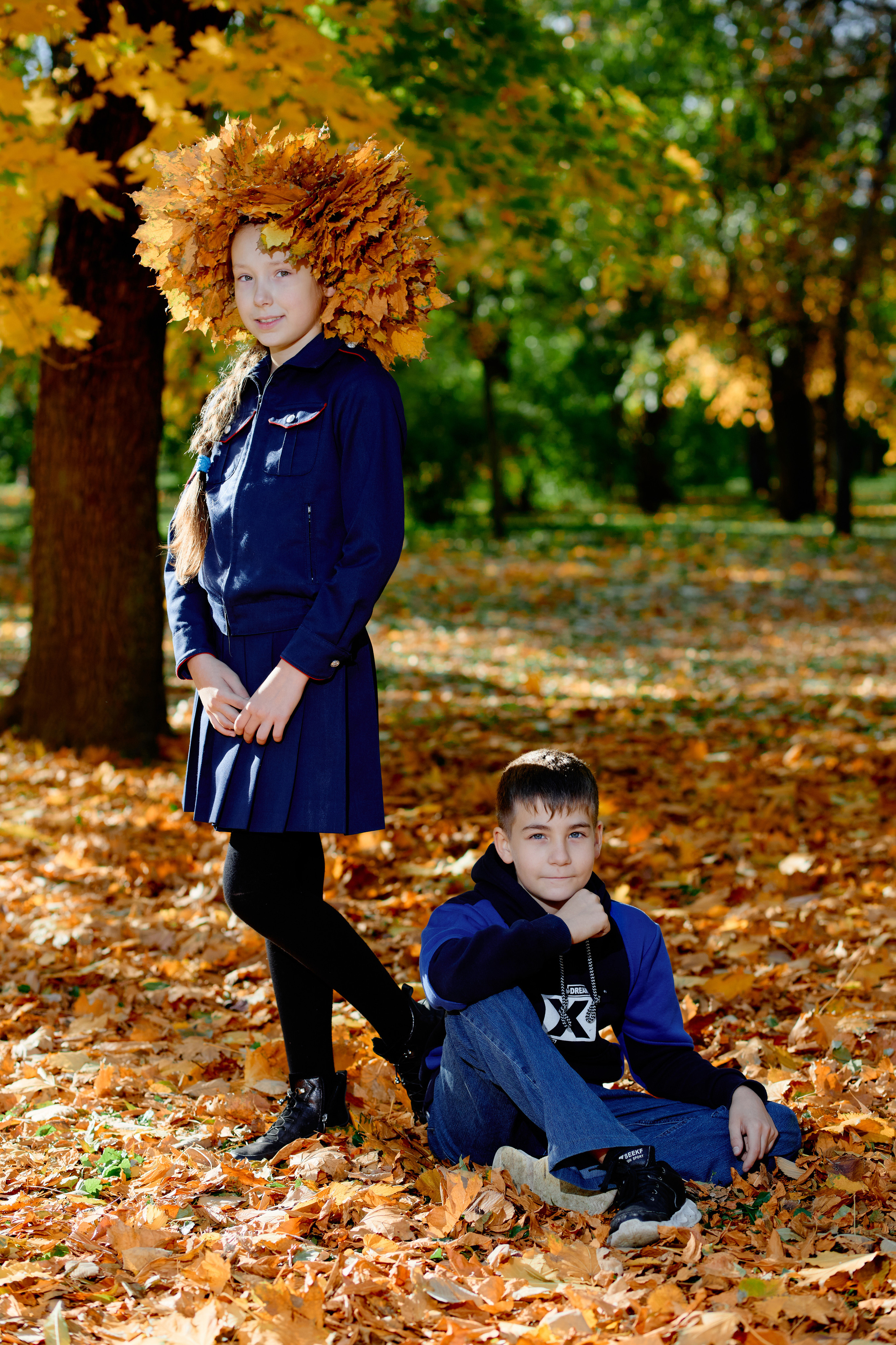 Сьемка выпускного альбома осенью таганрог. Фотограф Выпускные альбомы Таганрог Сергей Коробченко