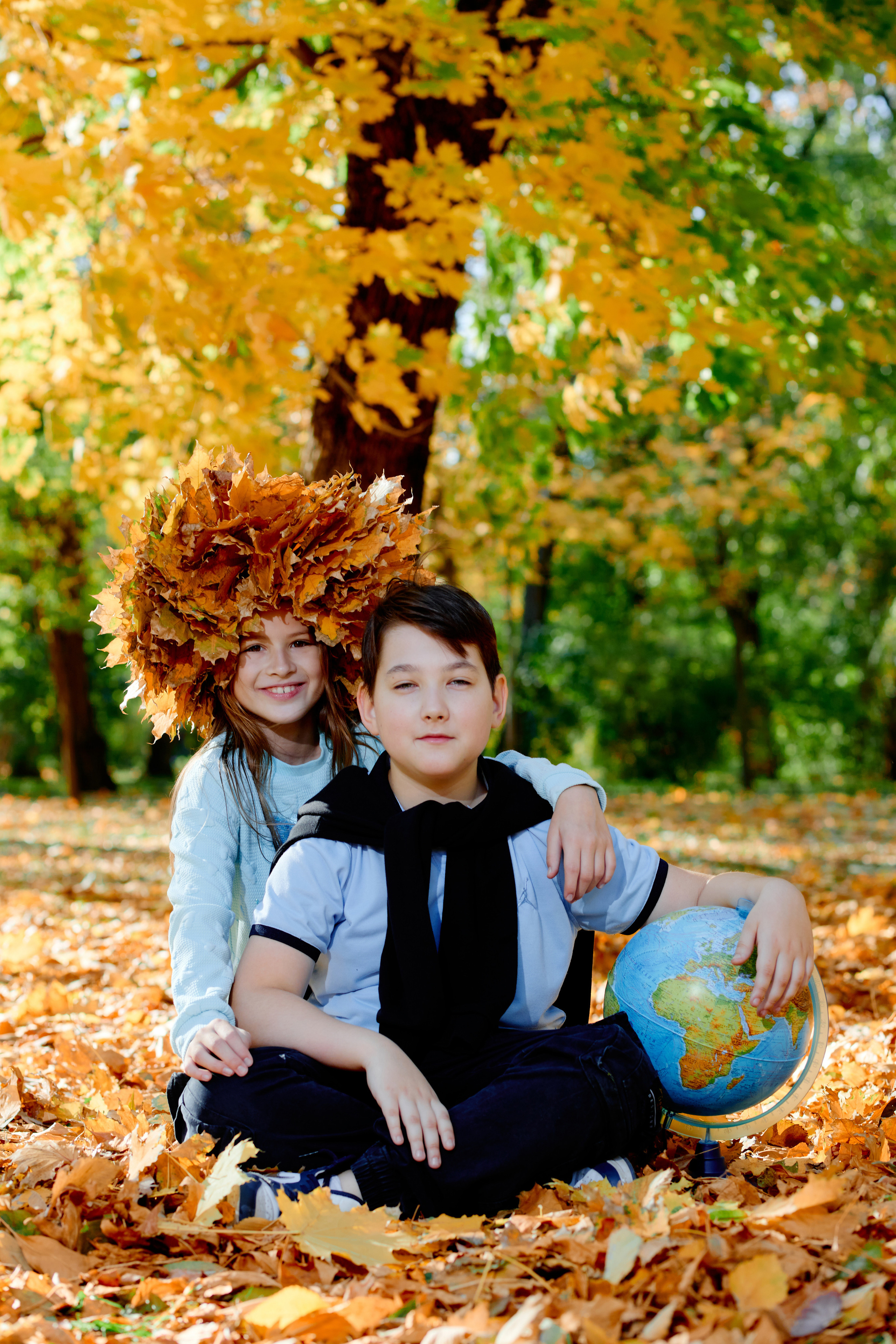 Сьемка выпускного альбома осенью таганрог. Фотограф Выпускные альбомы Таганрог Сергей Коробченко