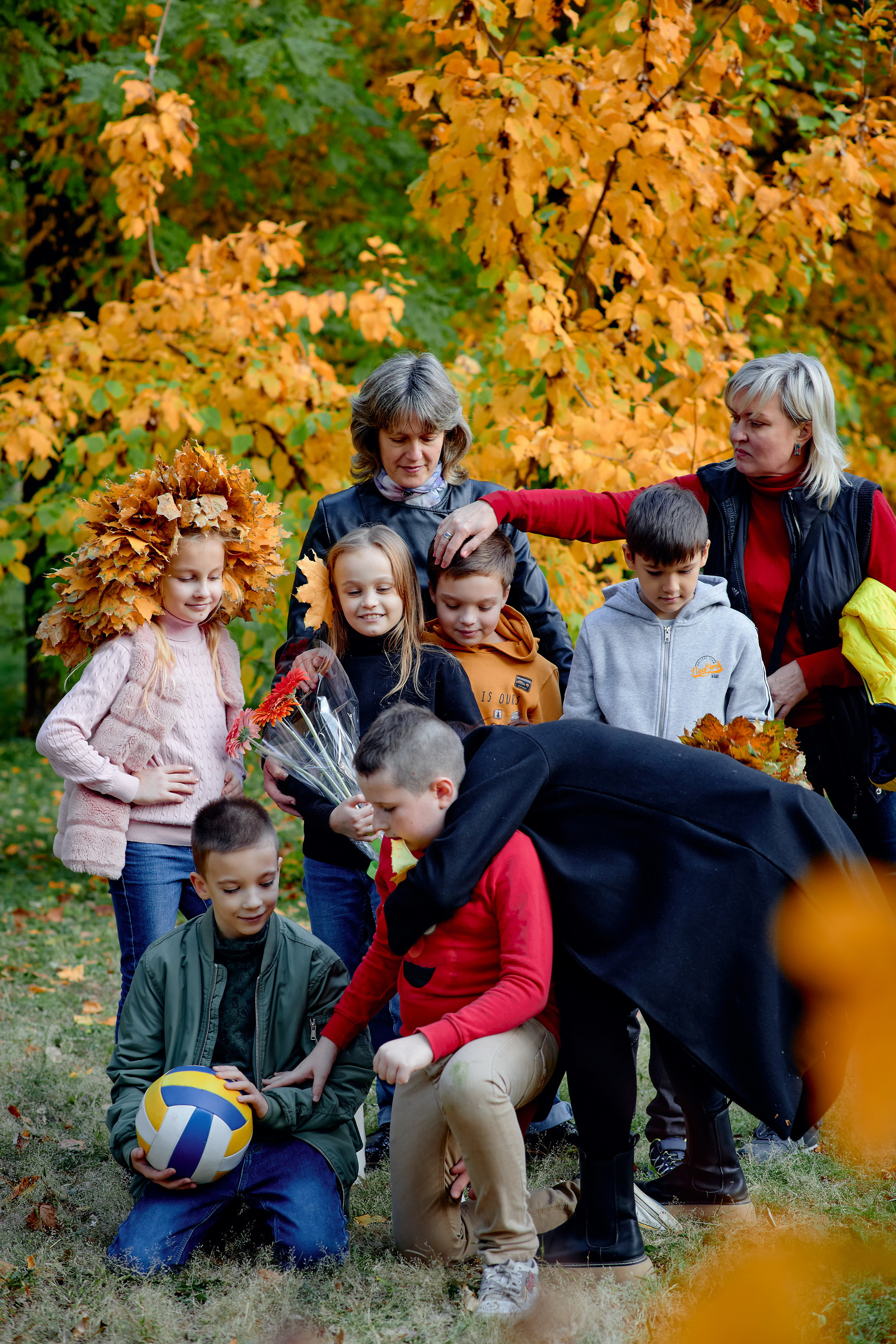 Сьемка выпускного альбома осенью таганрог. Фотограф Выпускные альбомы Таганрог Сергей Коробченко