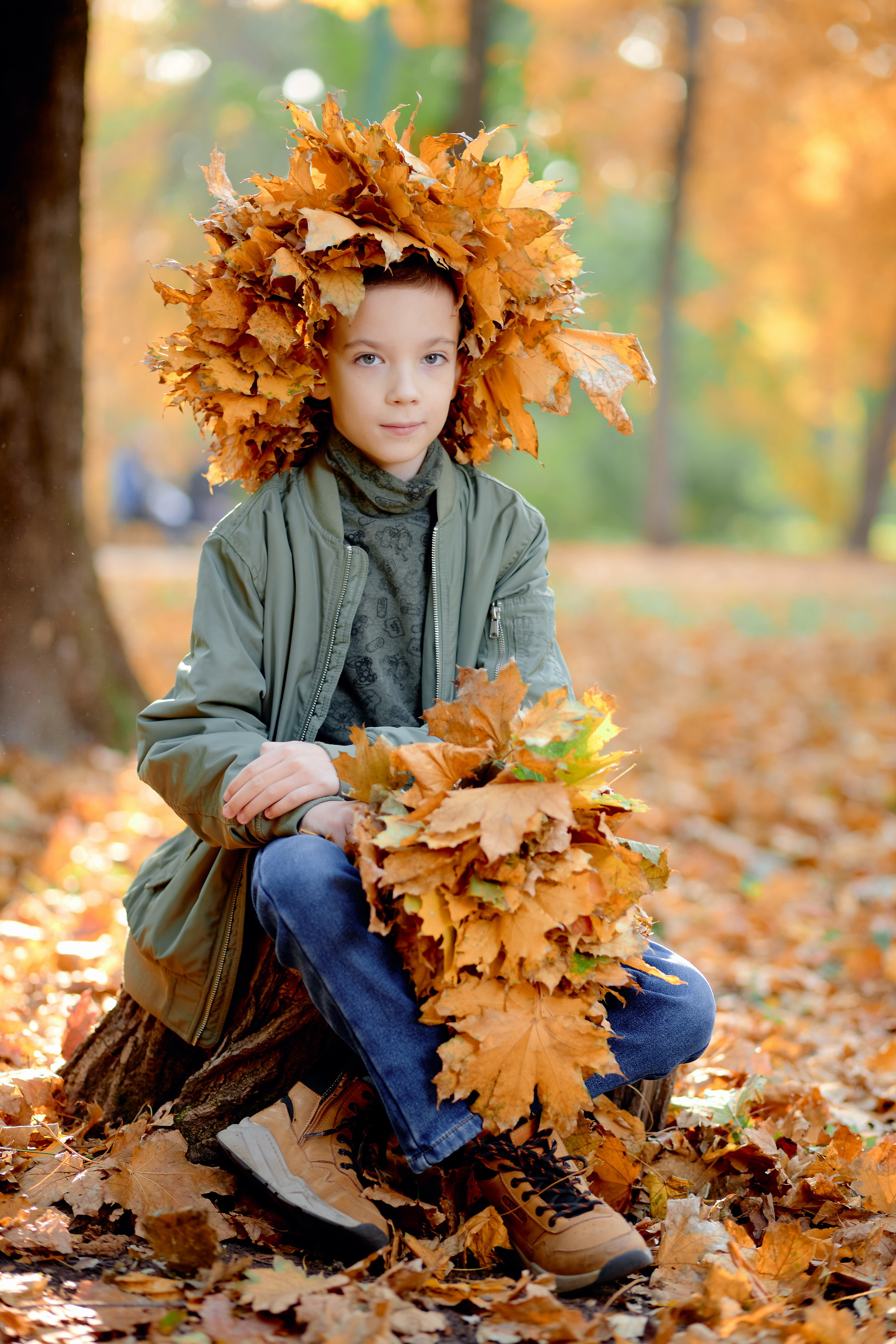 Сьемка выпускного альбома осенью таганрог. Фотограф Выпускные альбомы Таганрог Сергей Коробченко