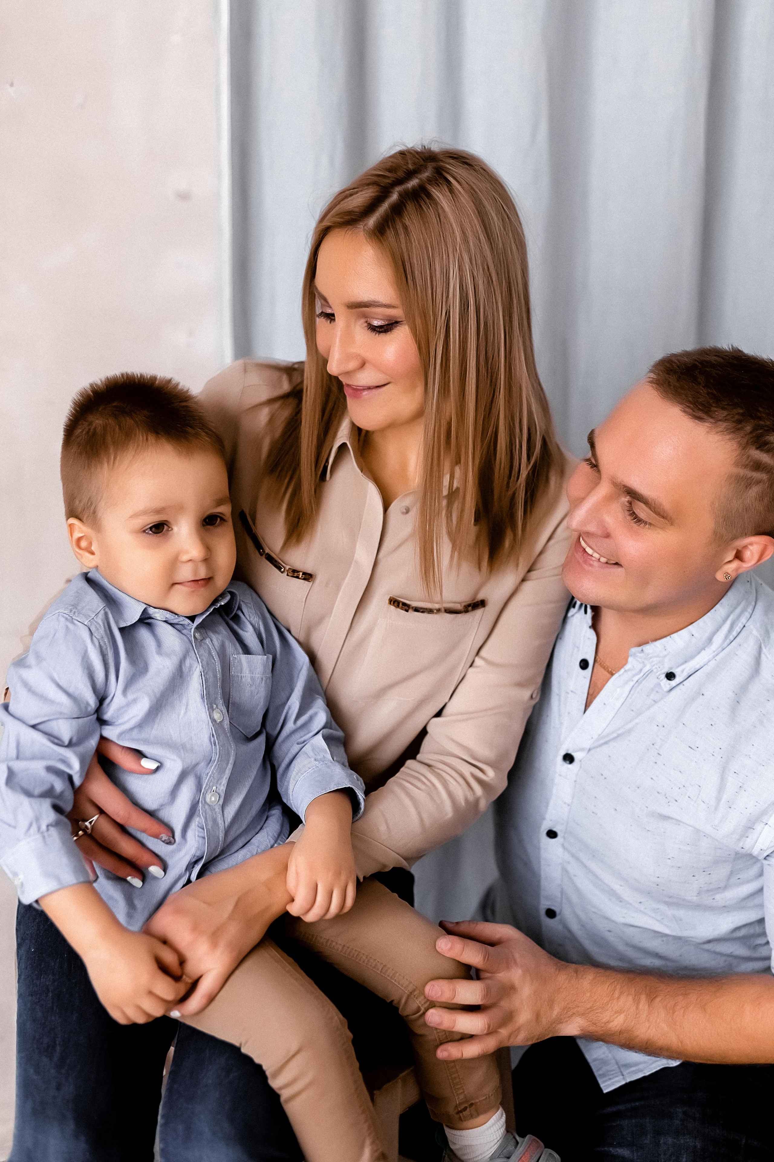 Олег, Татьяна и семья. Фотограф Карина Дмитриева