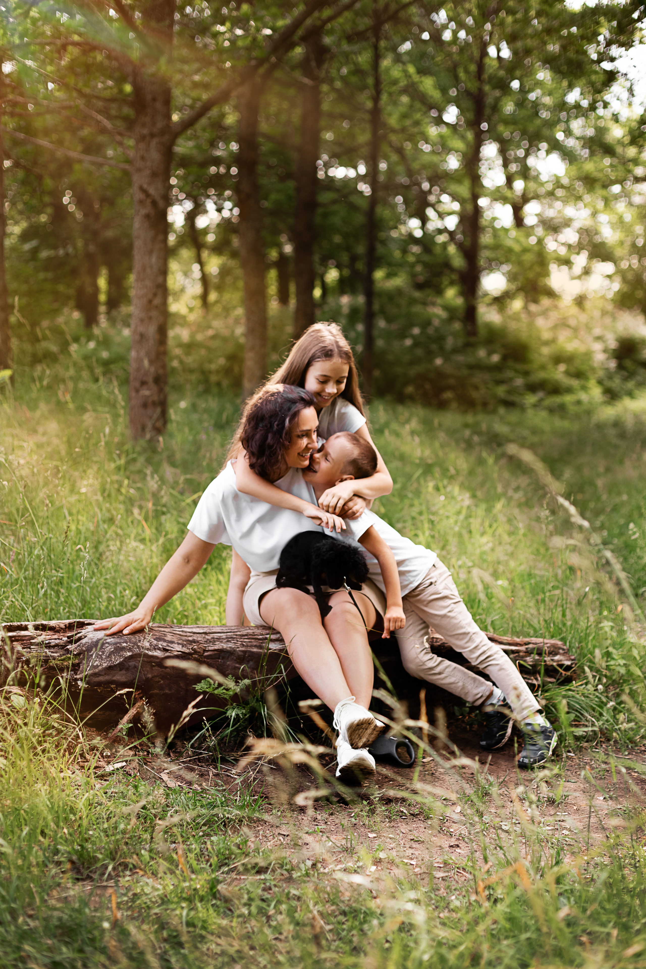 Елена, Анюта и Владимир. Фотограф Карина Дмитриева