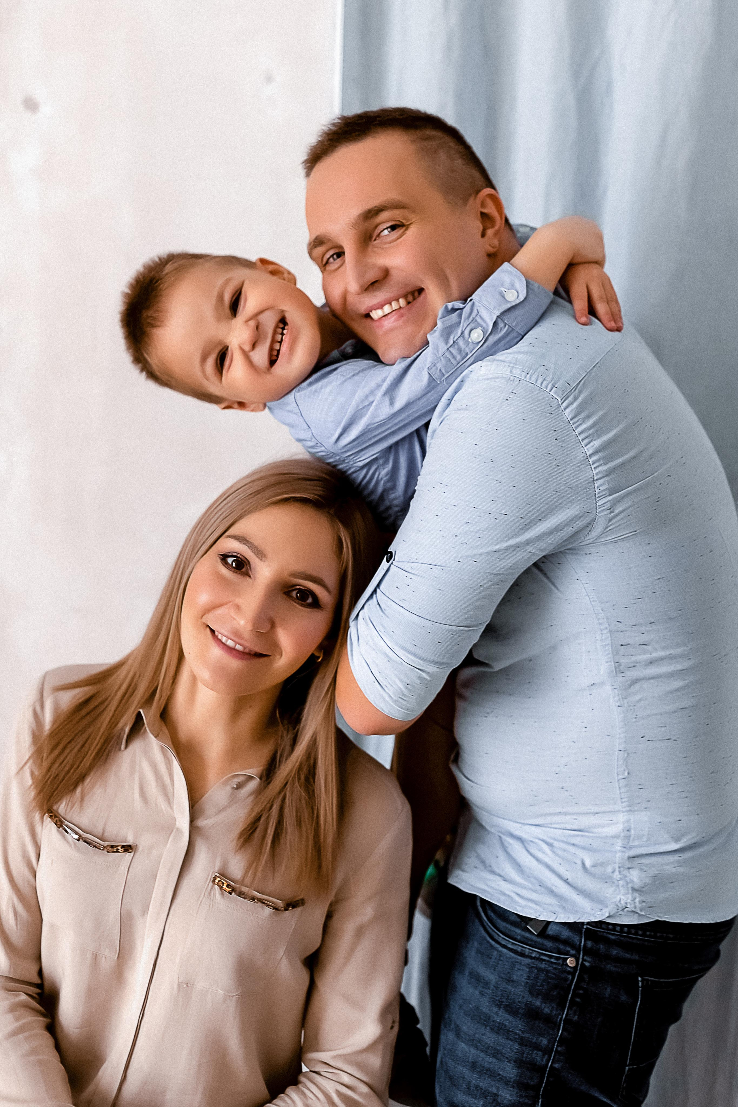 Олег, Татьяна и семья. Фотограф Карина Дмитриева