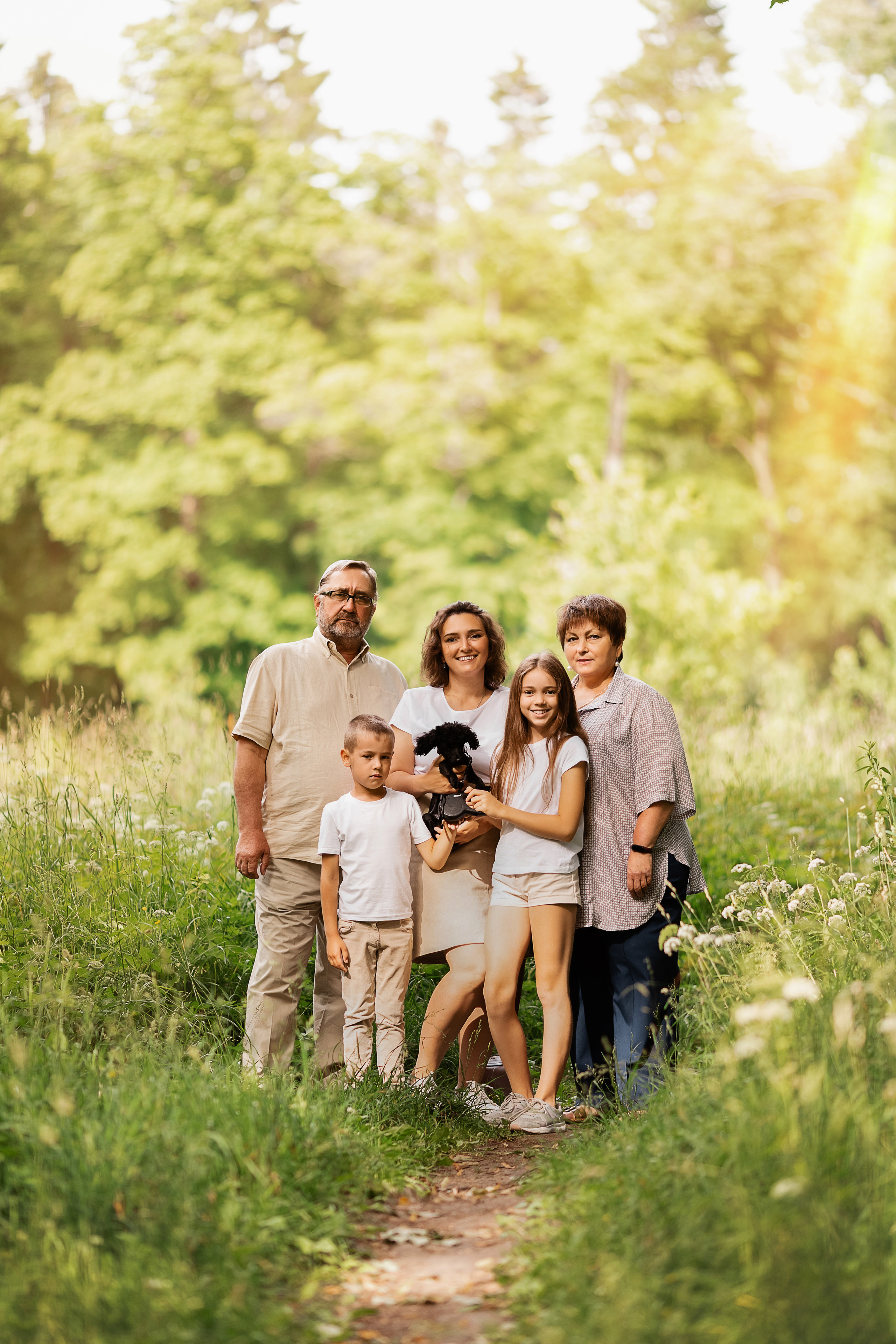 Елена, Анюта и Владимир. Фотограф Карина Дмитриева