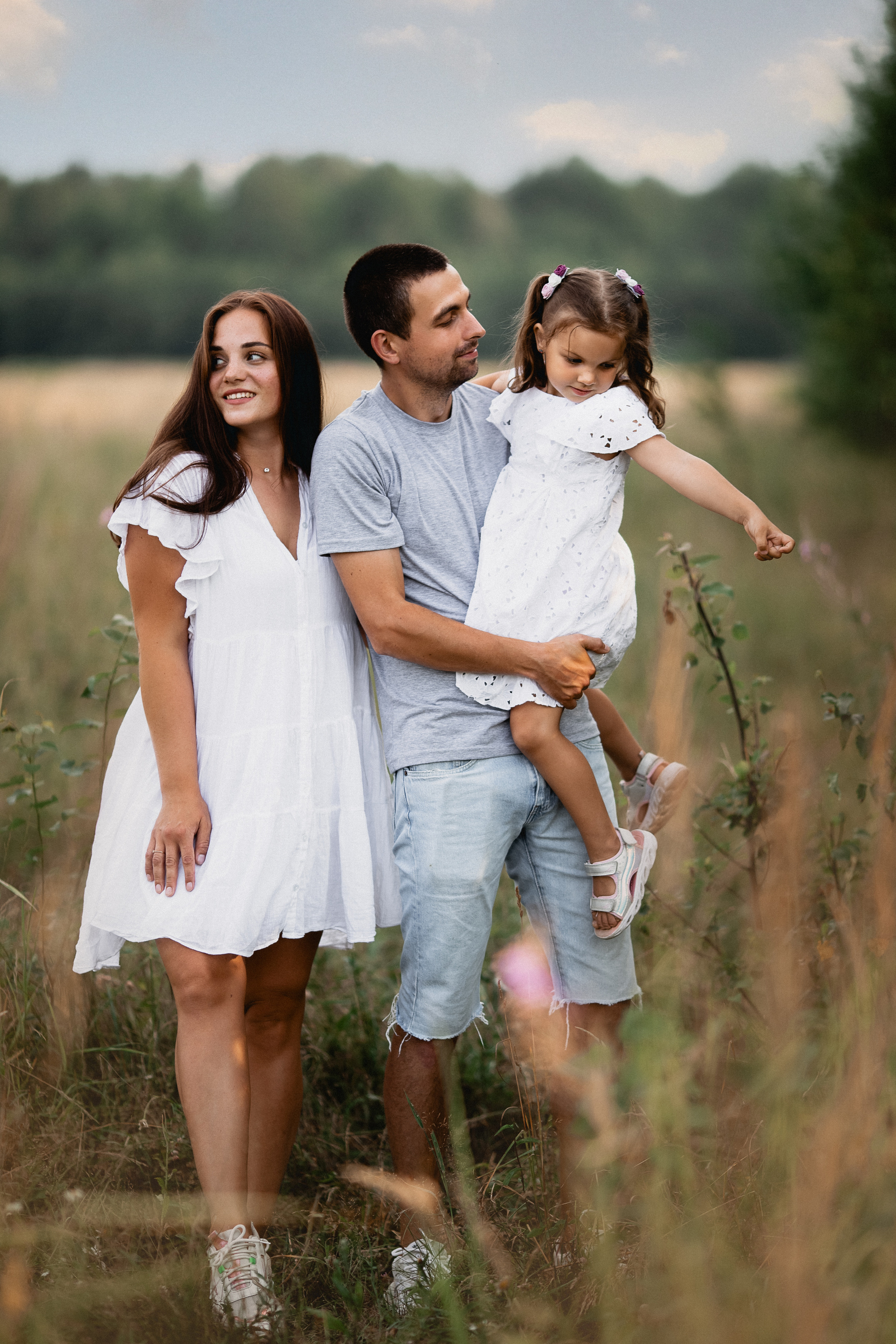 Мария, Александр и Алиса. Фотограф Карина Дмитриева