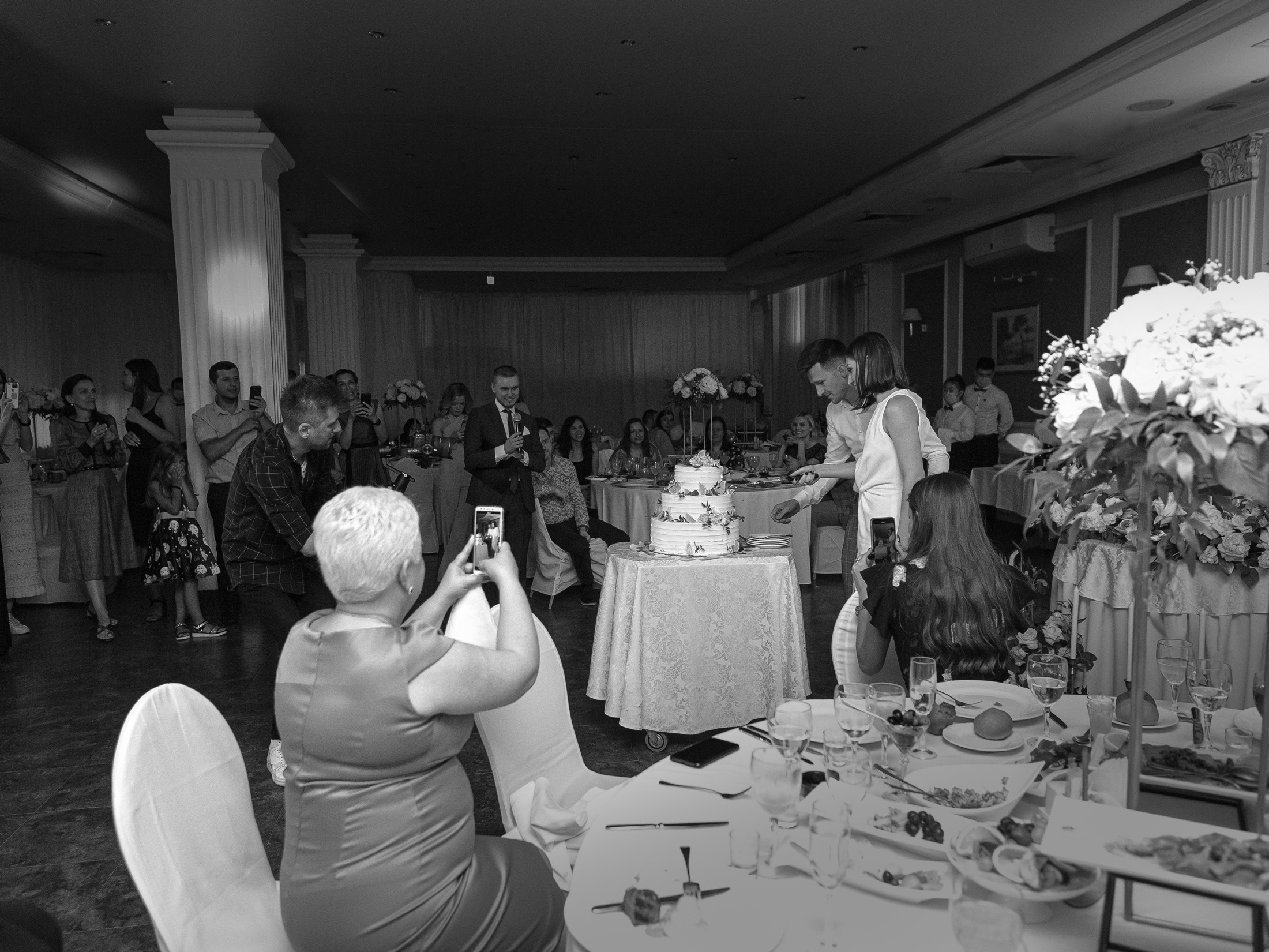 Свадьба с гостями. Свадебный и портретный фотограф Москва