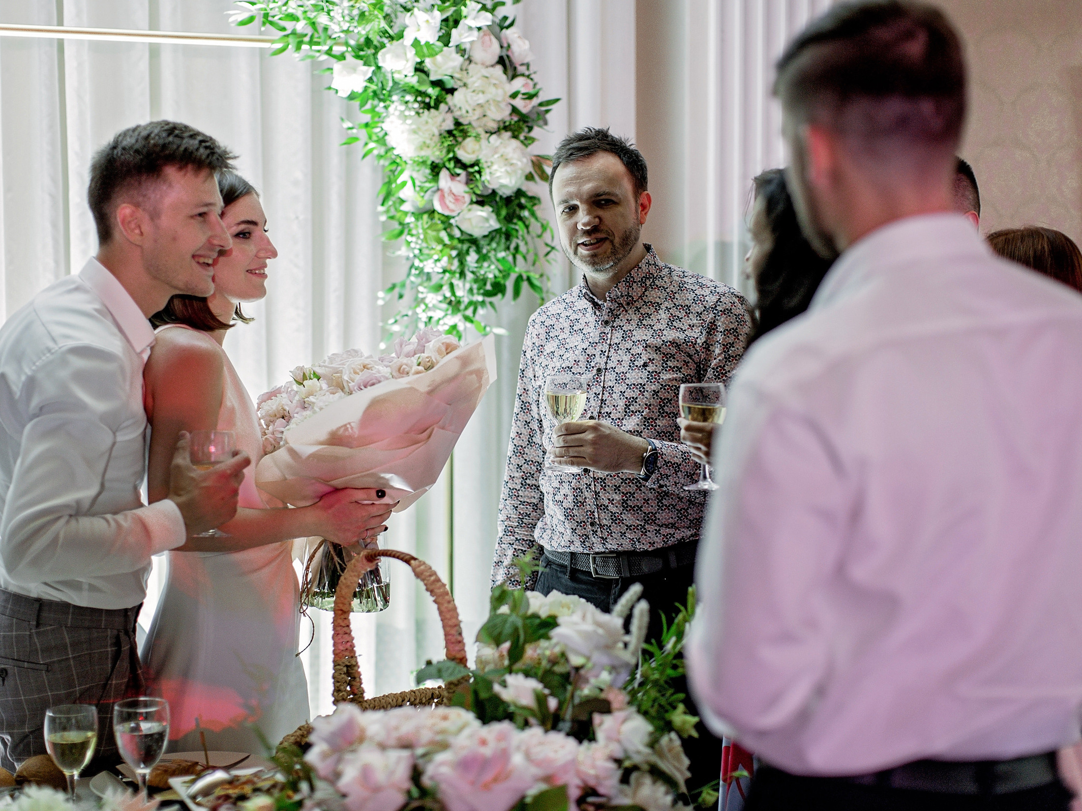 Свадьба с гостями. Свадебный и портретный фотограф Москва