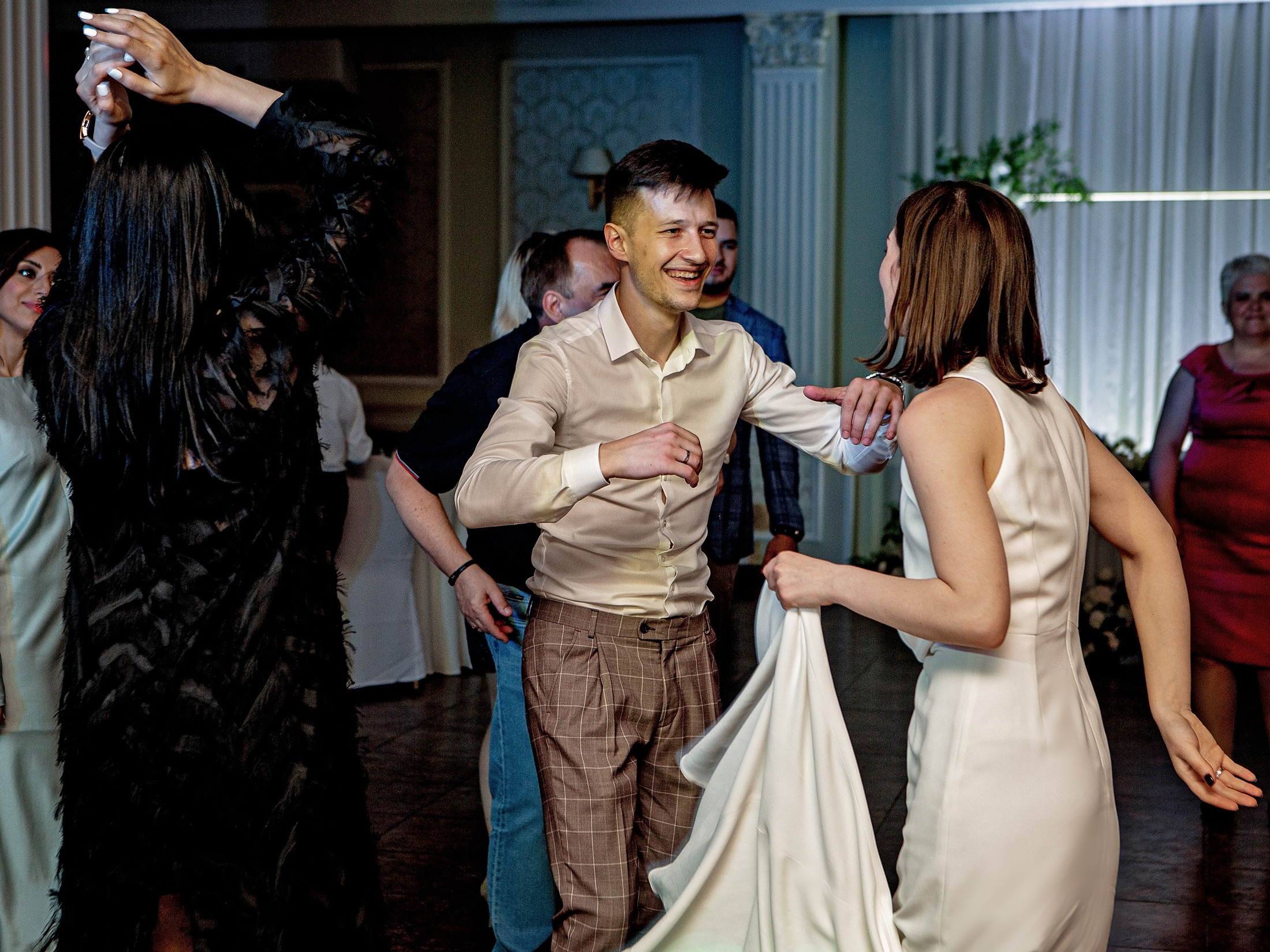 Свадьба с гостями. Свадебный и портретный фотограф Москва