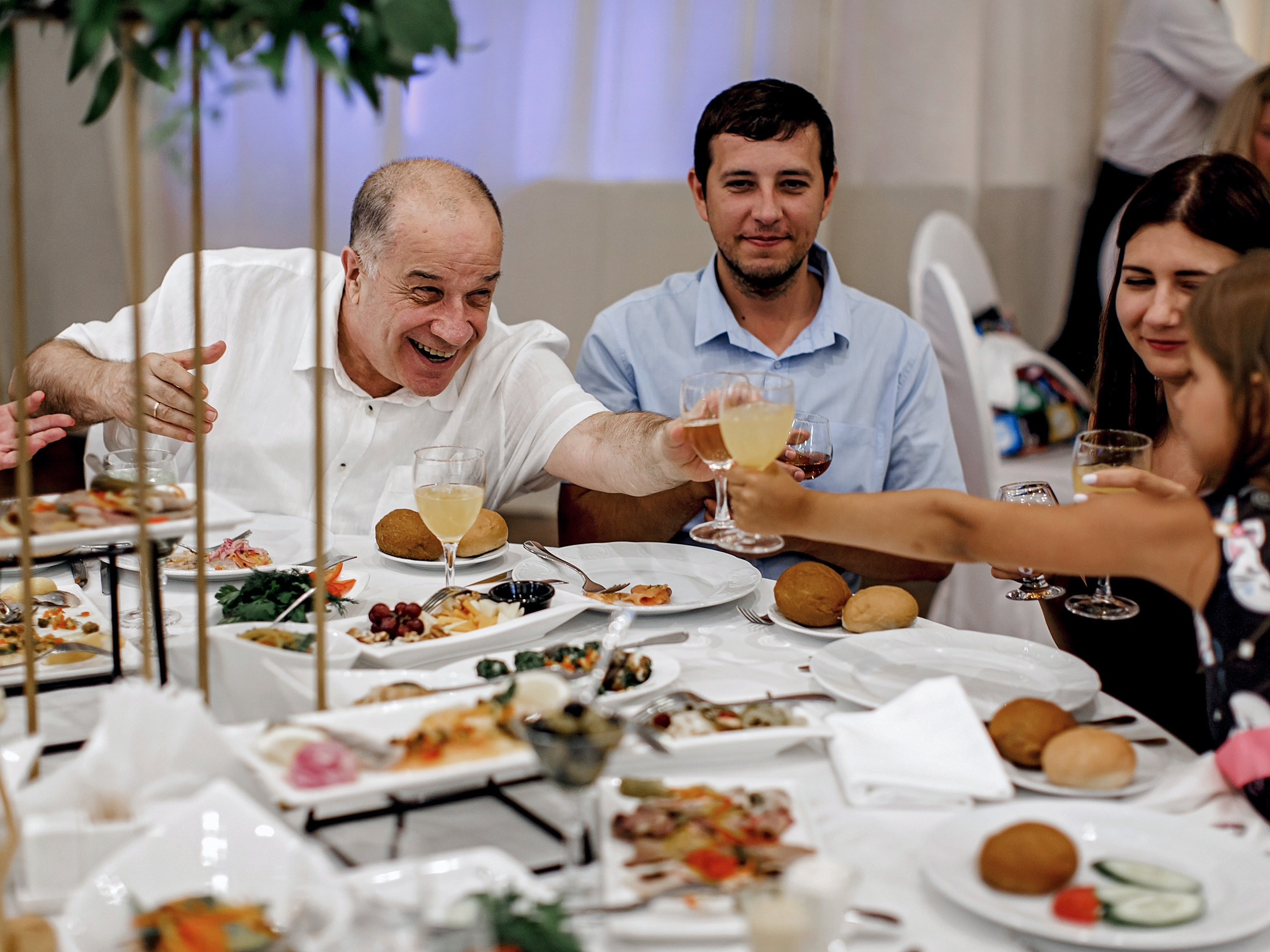 Свадьба с гостями. Свадебный и портретный фотограф Москва