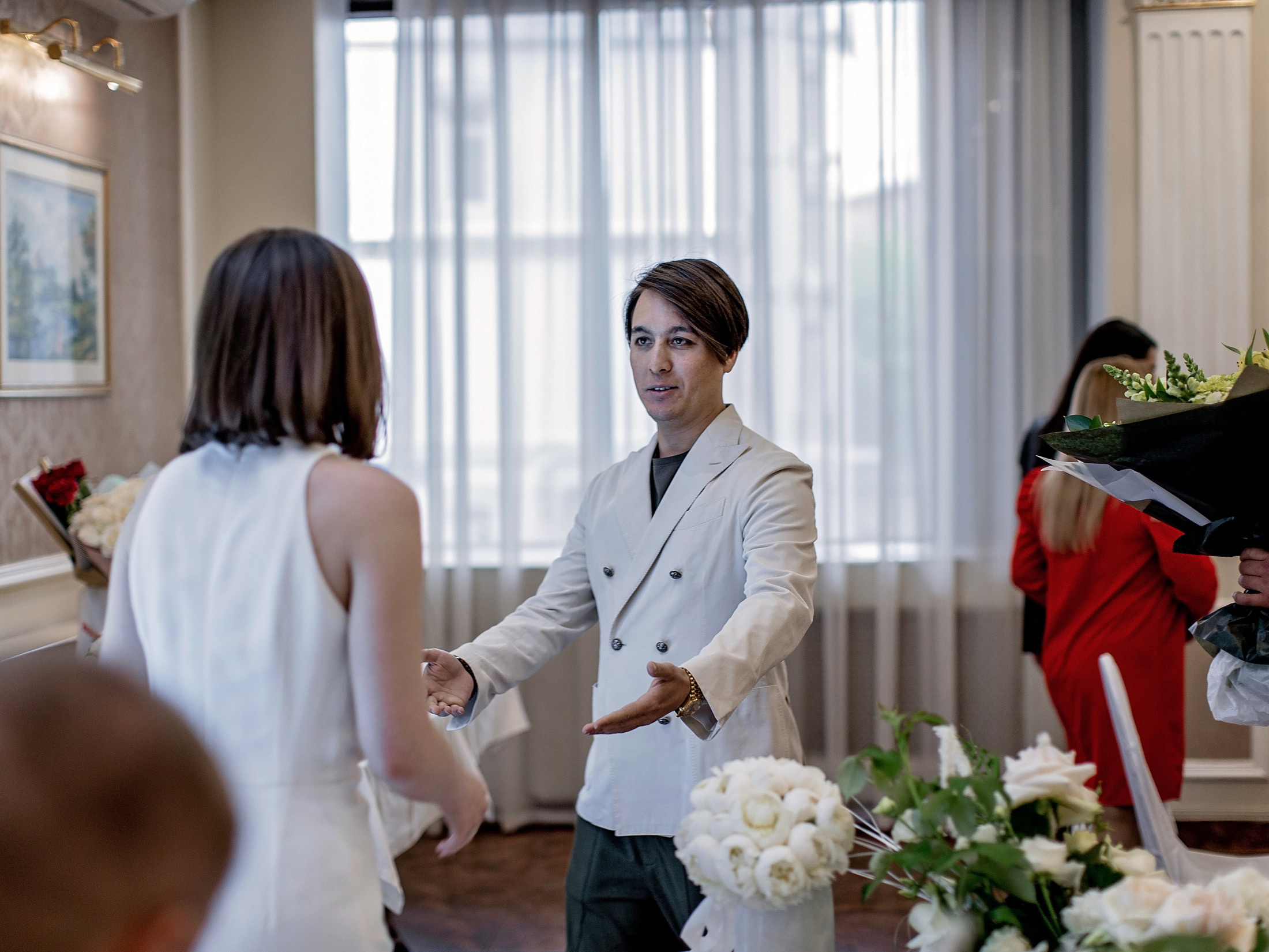 Свадьба с гостями. Свадебный и портретный фотограф Москва