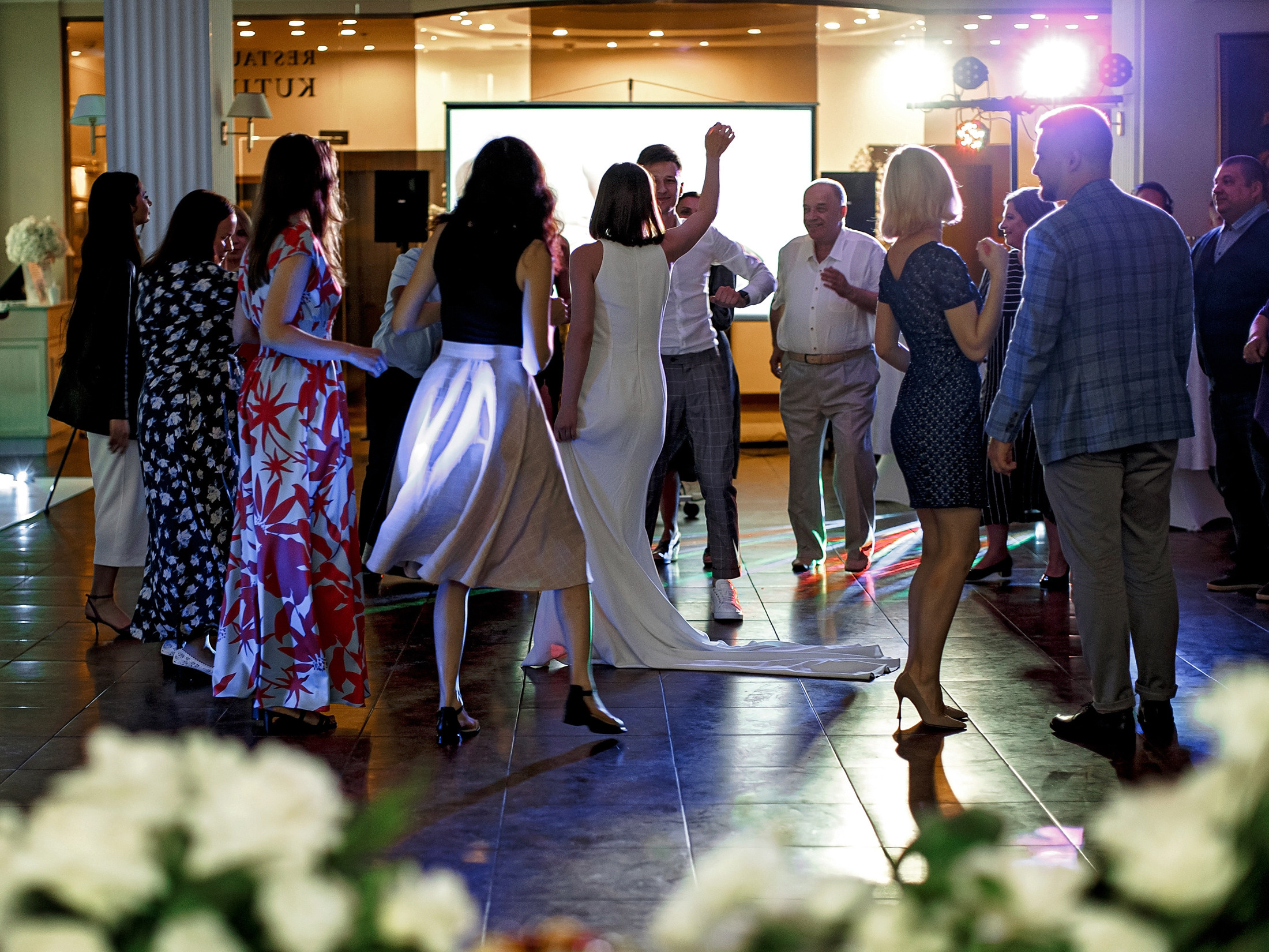 Свадьба с гостями. Свадебный и портретный фотограф Москва