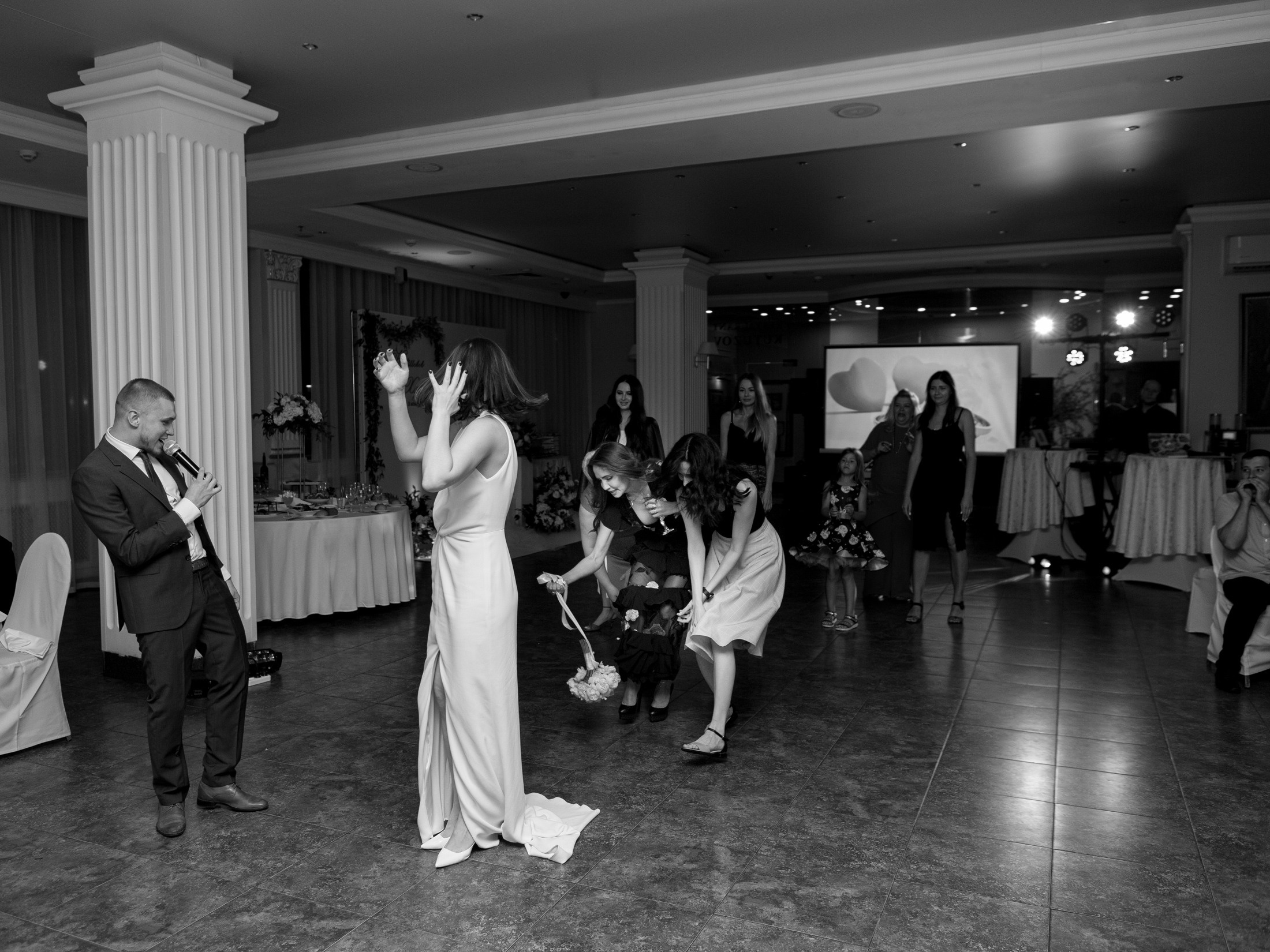 Свадьба с гостями. Свадебный и портретный фотограф Москва