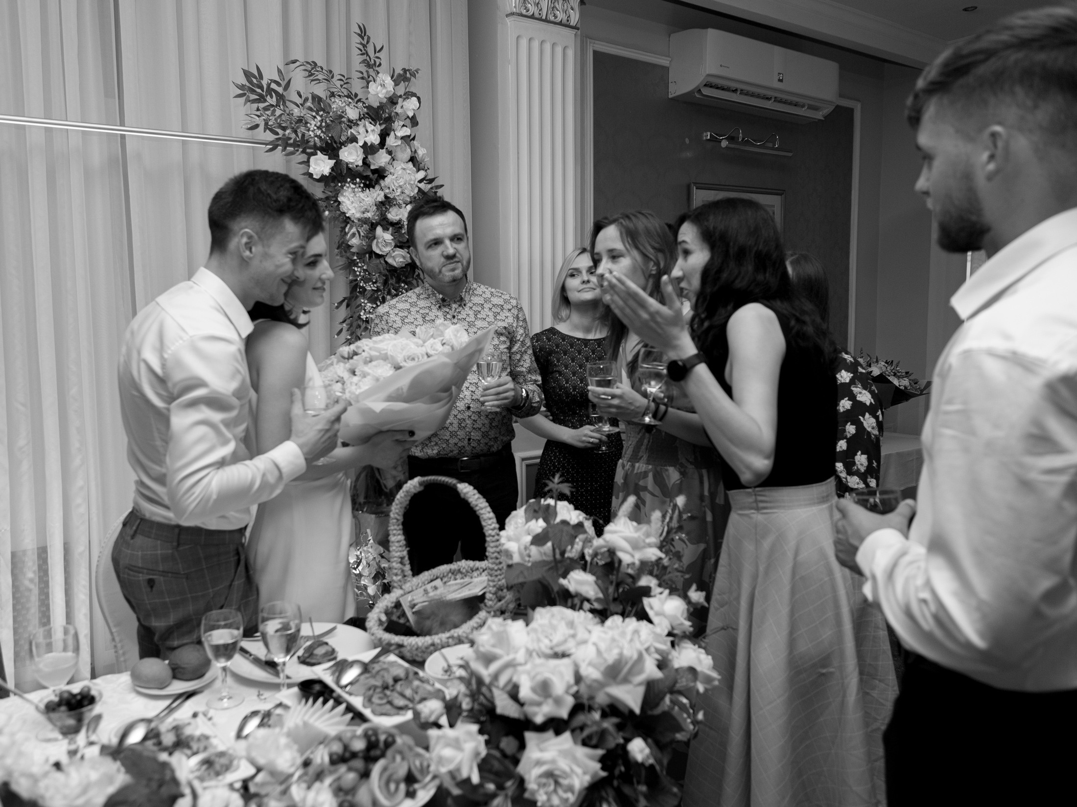 Свадьба с гостями. Свадебный и портретный фотограф Москва