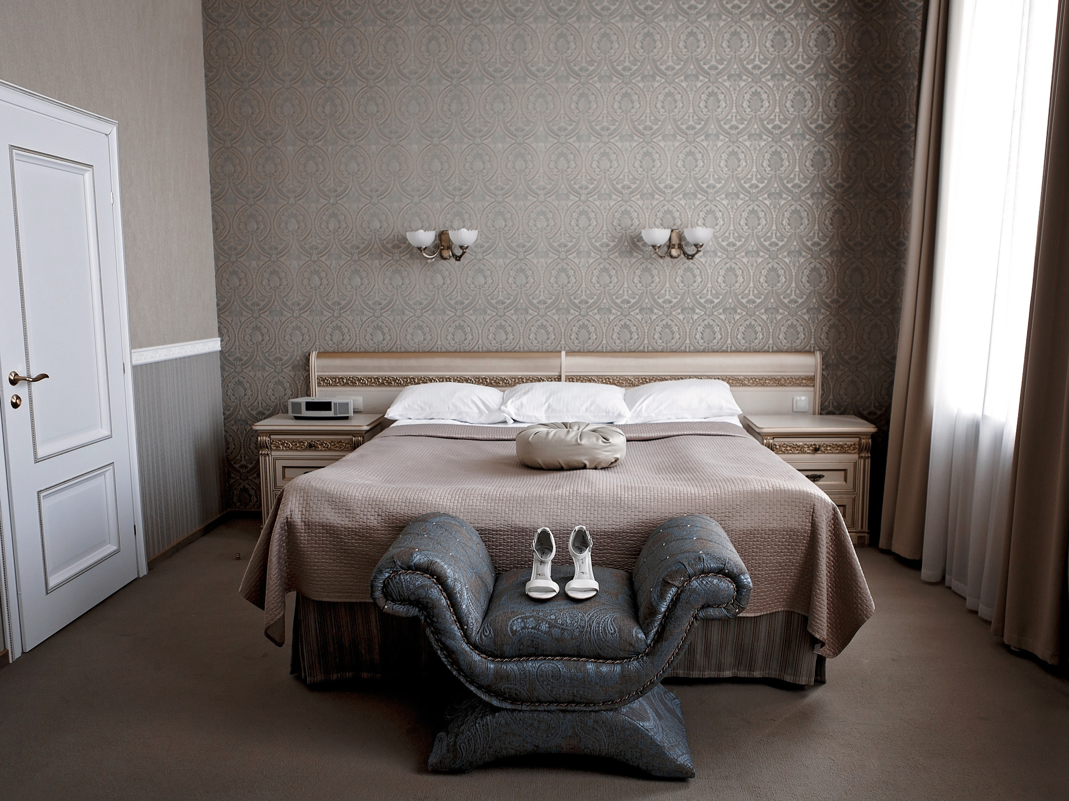 Номер в отеле для молодоженов