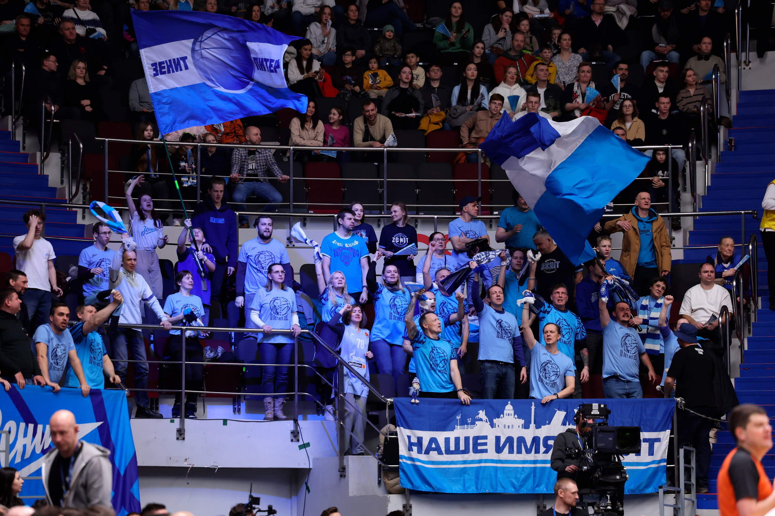 БК Зенит — БК Уникс 13.02.2025. Спортивный и репортажный фотограф Антон Тереханов