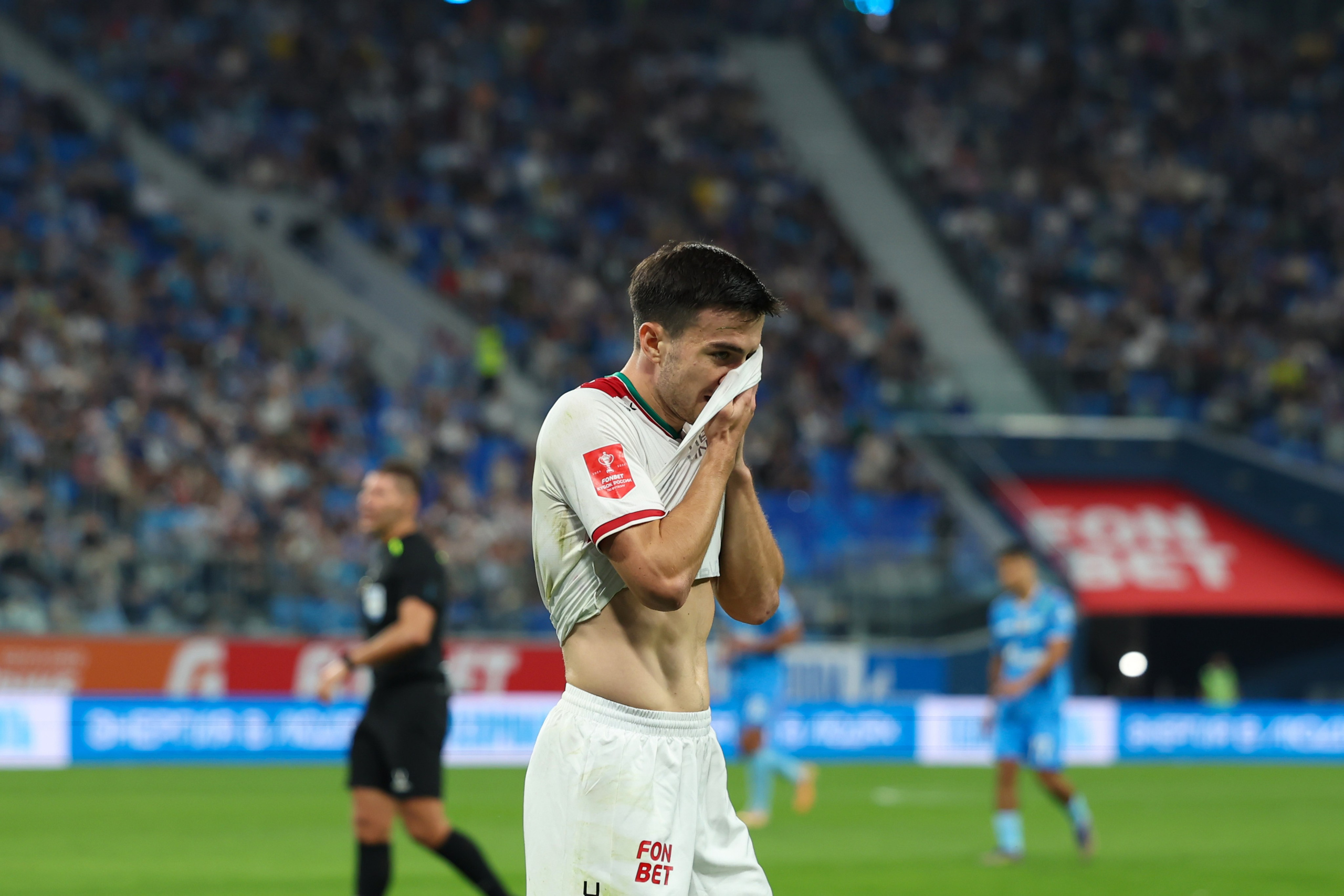 Зенит-Рубин Кубок России по футболу 2024/25 17.09.2024. Спортивный и репортажный фотограф Антон Тереханов