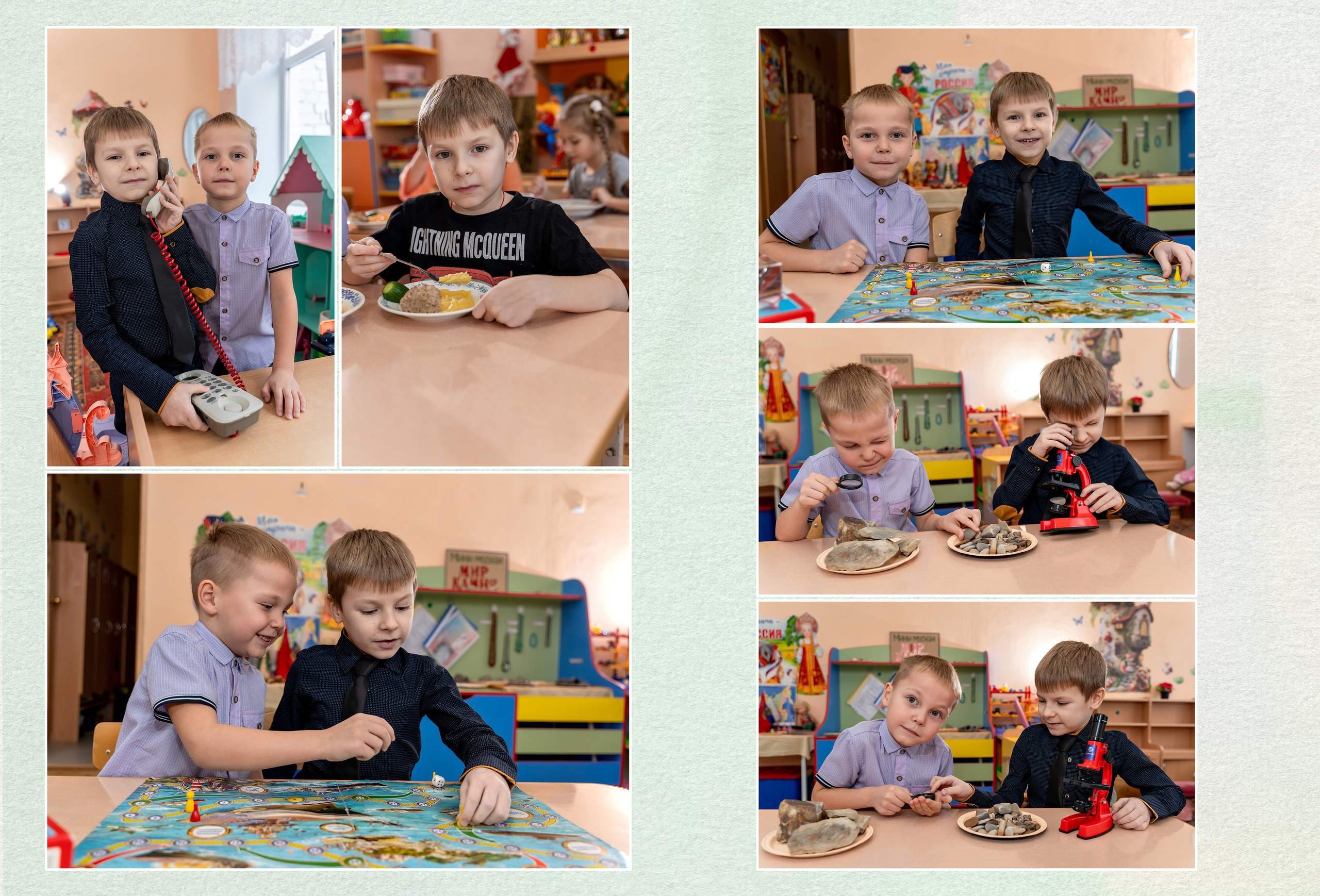 Альбом «Колокольчик» на 8 разворотов. Школьный и семейный фотограф в Ульяновске Елена Агафонова