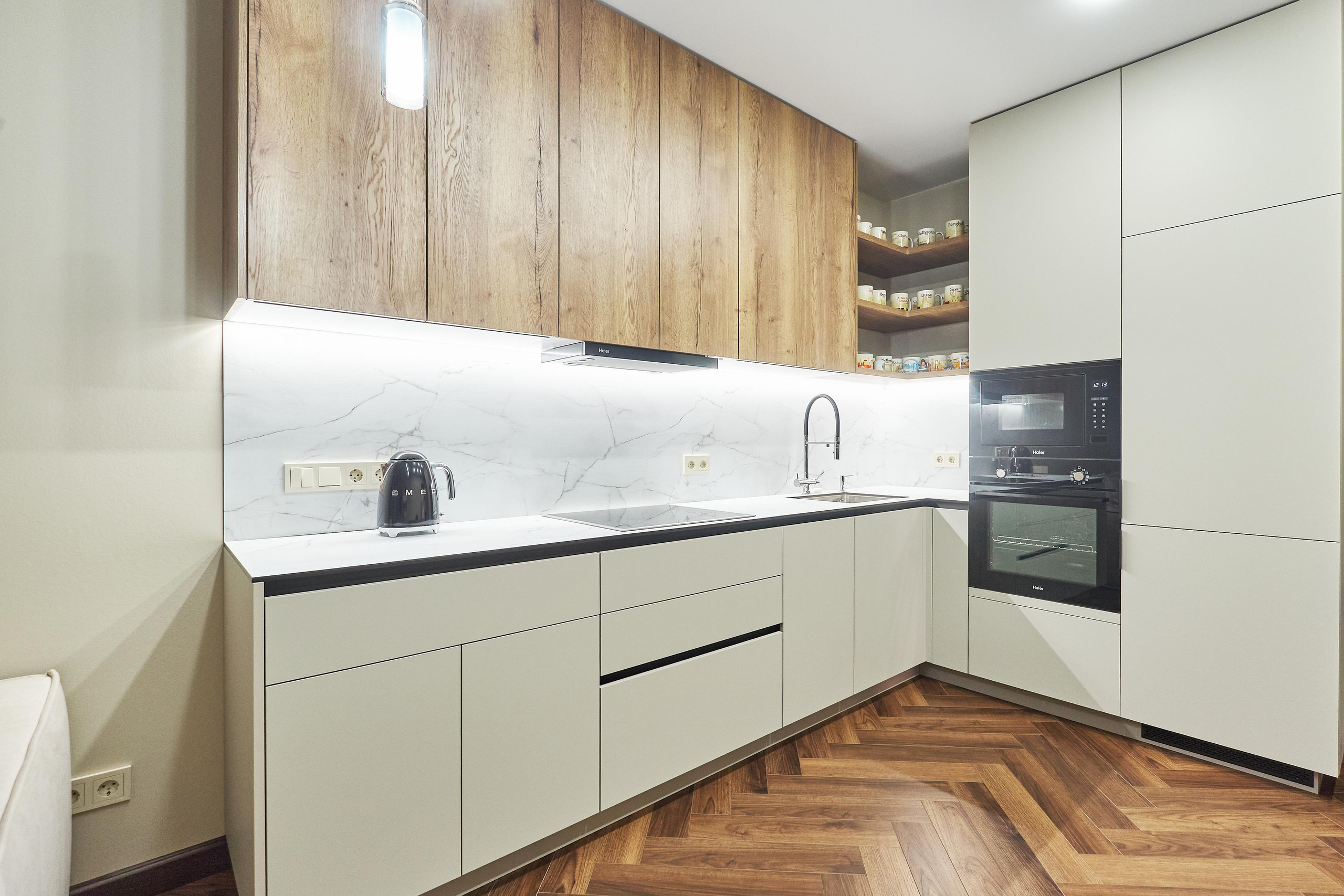 Кухни Томск на заказ по индивидуальным размерам Северный Парк Гумилева. ГУДРУМ — Мебель на заказ в Томске | Кухни | Шкафы | Стулья и Столы