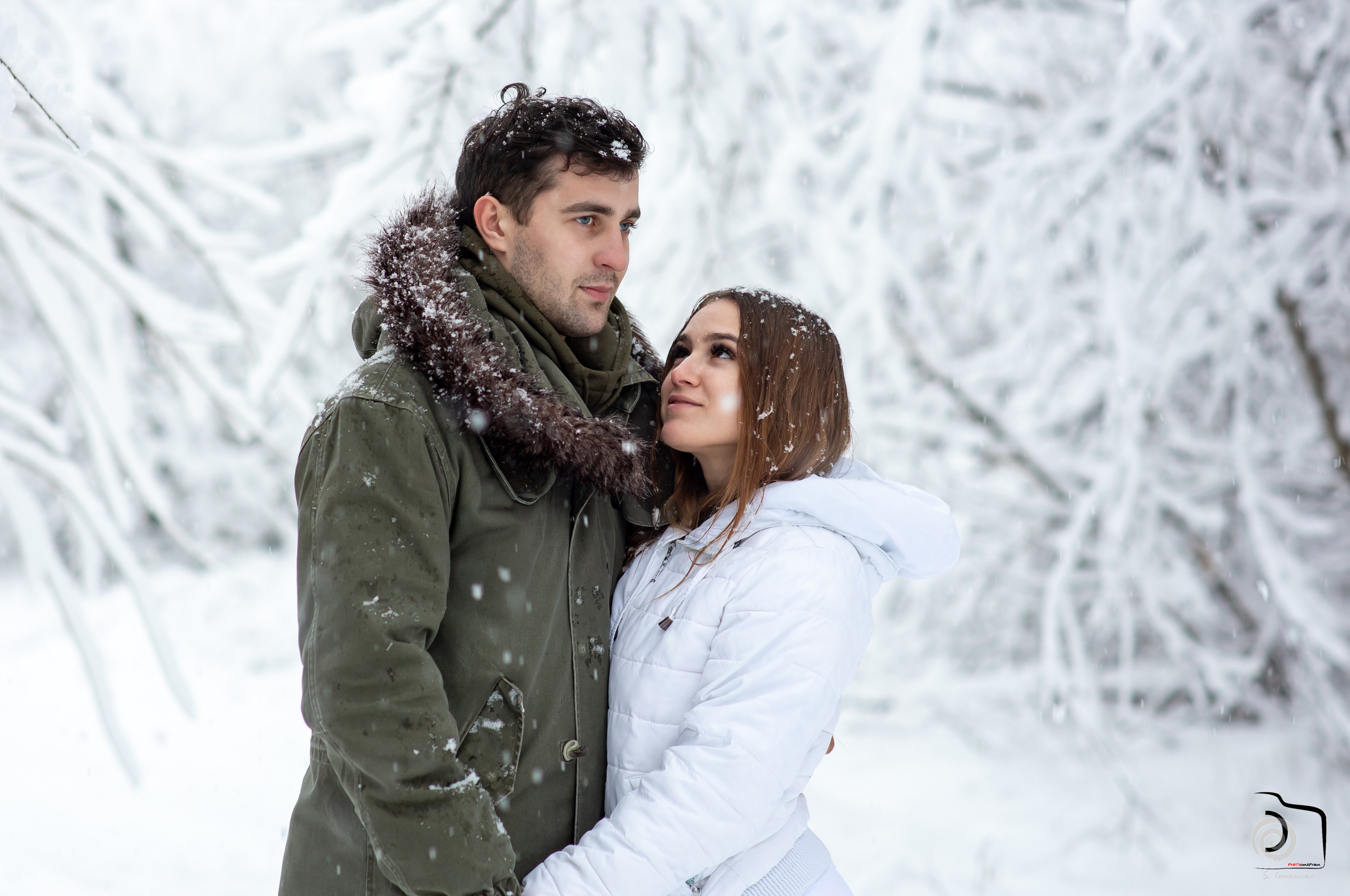 Зима.Снежки. Фотограф Сергей Горбачёв