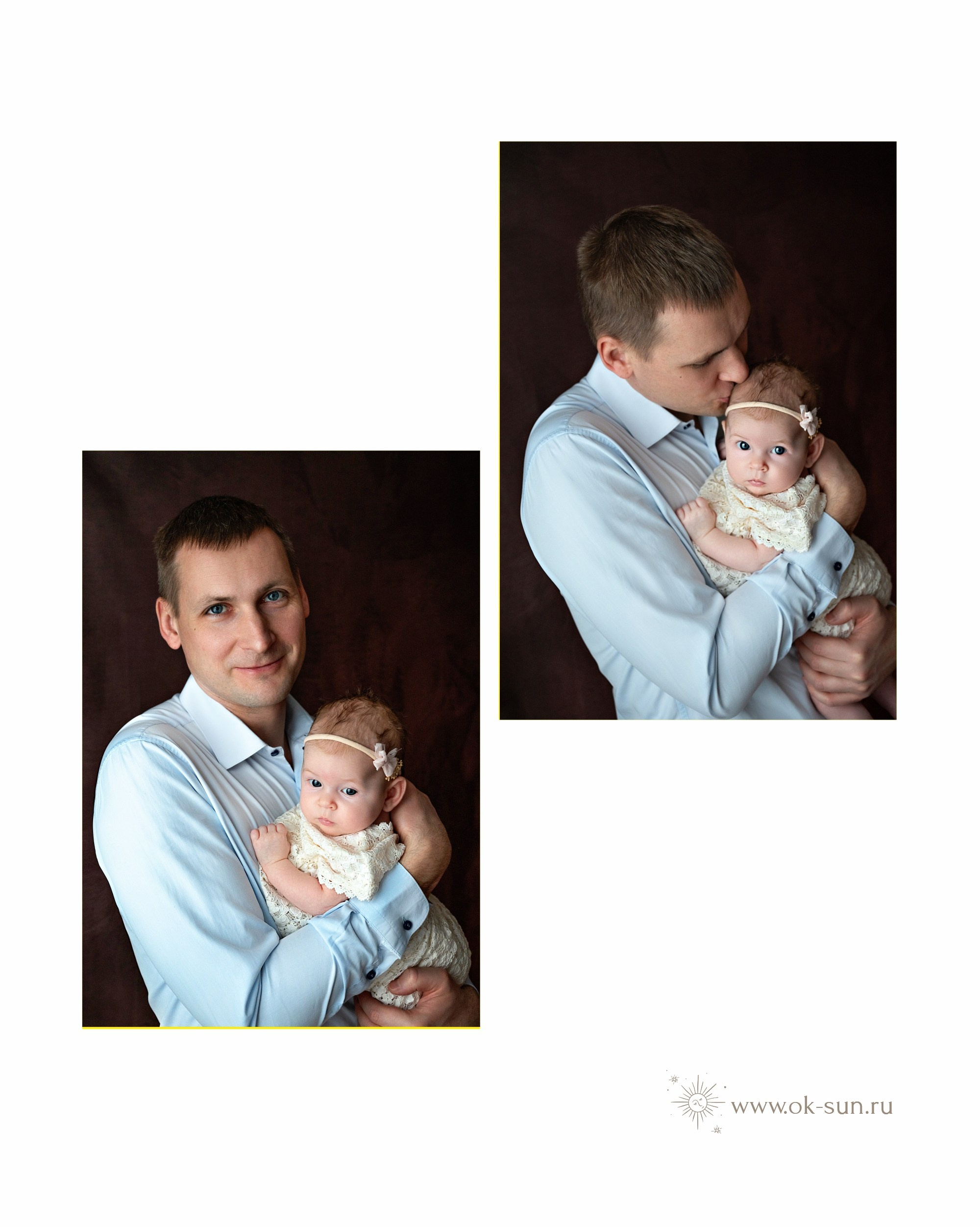 Фотосессия девочки в 2 месяца в стилистике newborn