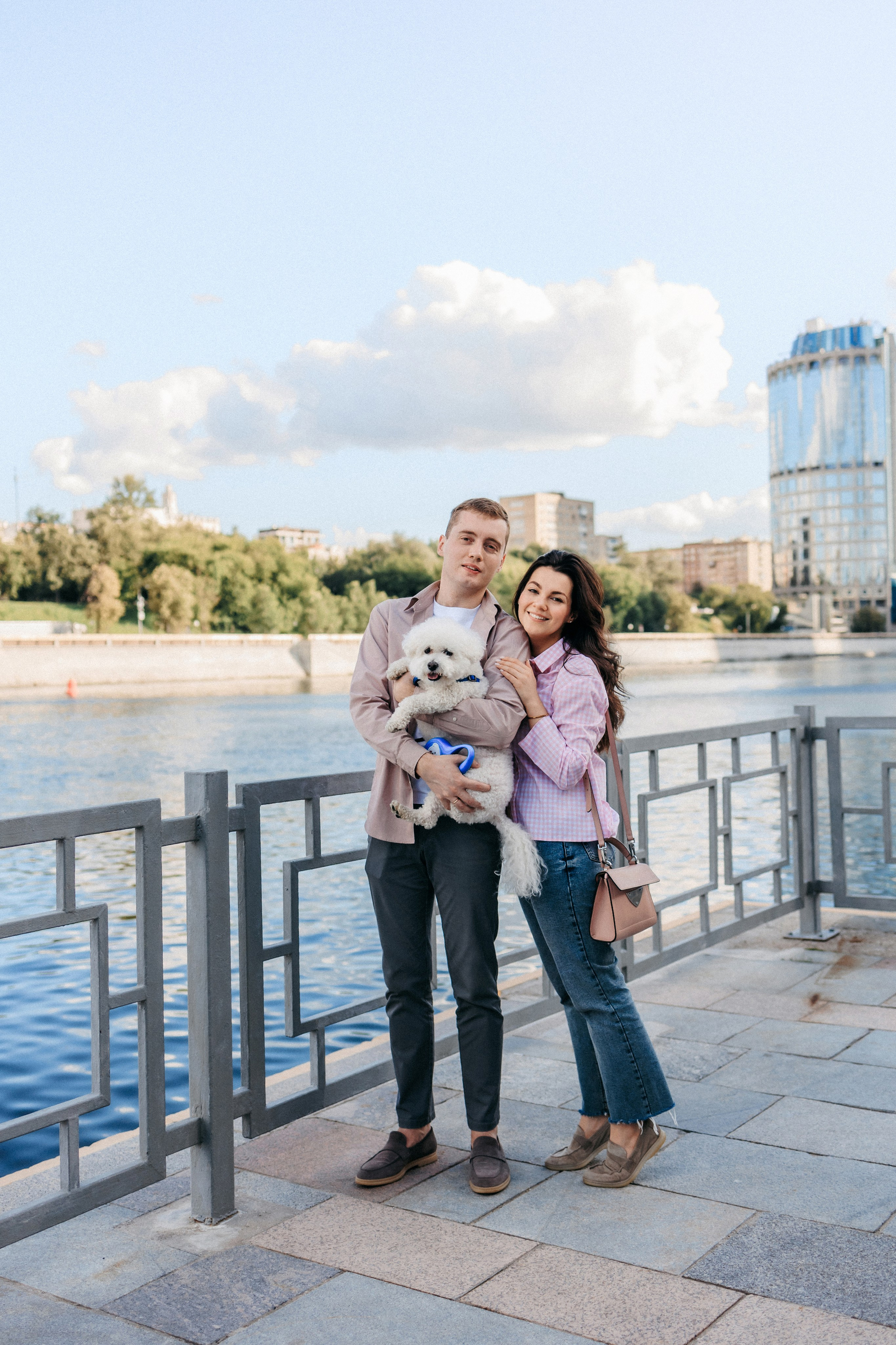 Марина, Данил и Бруно. Фотограф-анималист Елена Радченко, Москва