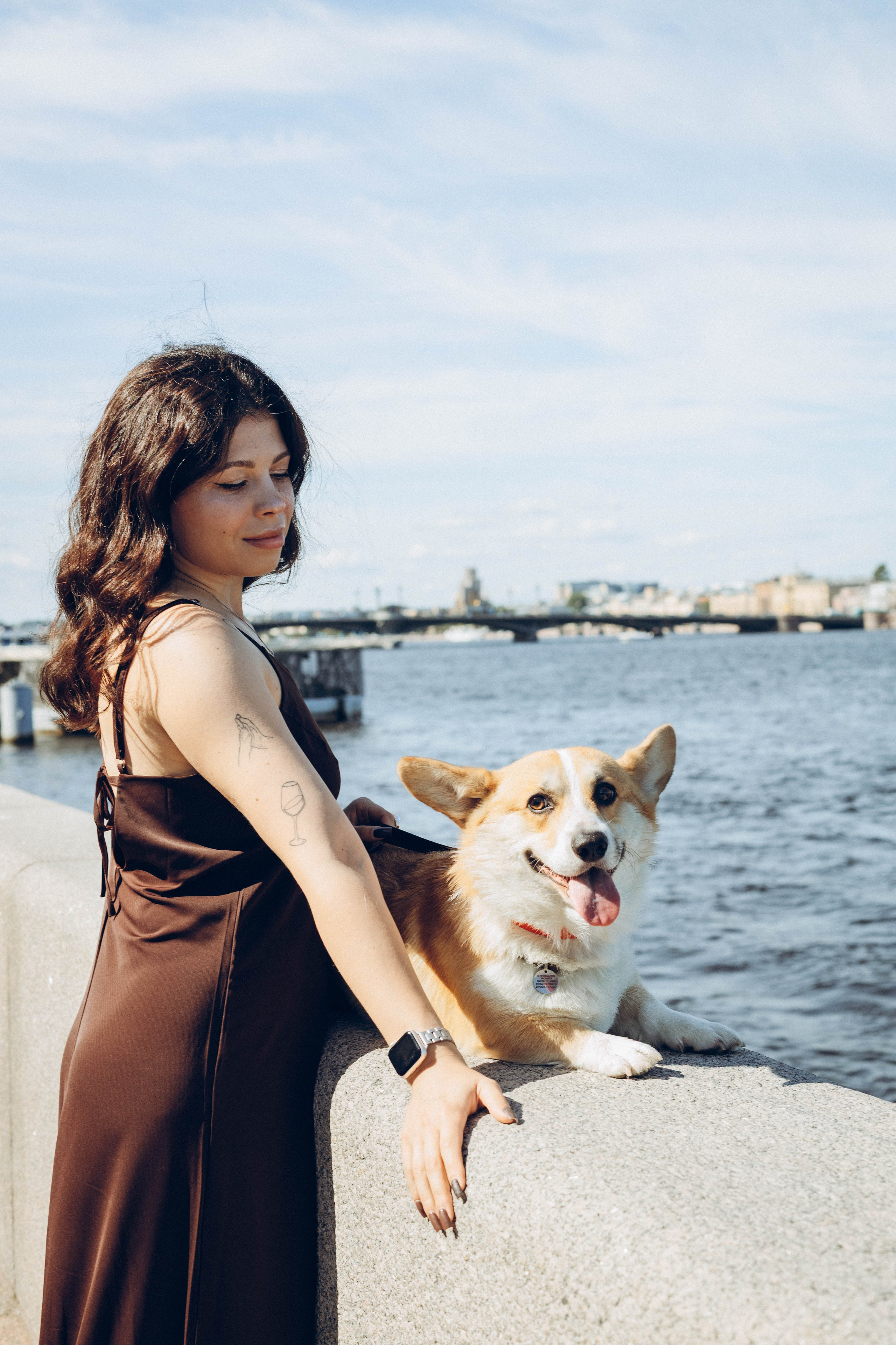 Фотосессия с собакой. Фотограф в Санкт-Петербурге Полина