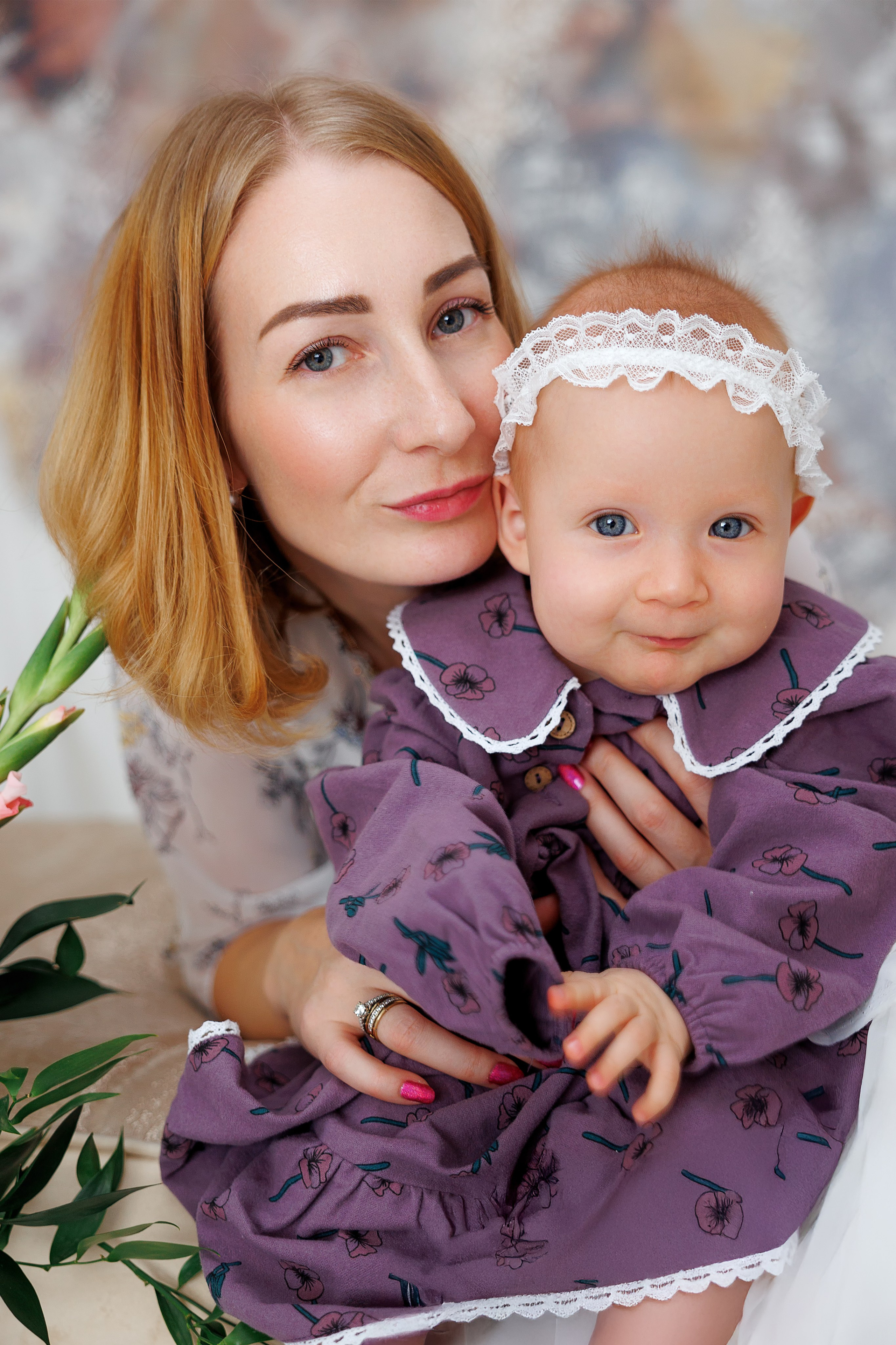 Семейная фотосессия в студии. Фотограф Анастасия Сынкова в Санкт-Петербурге