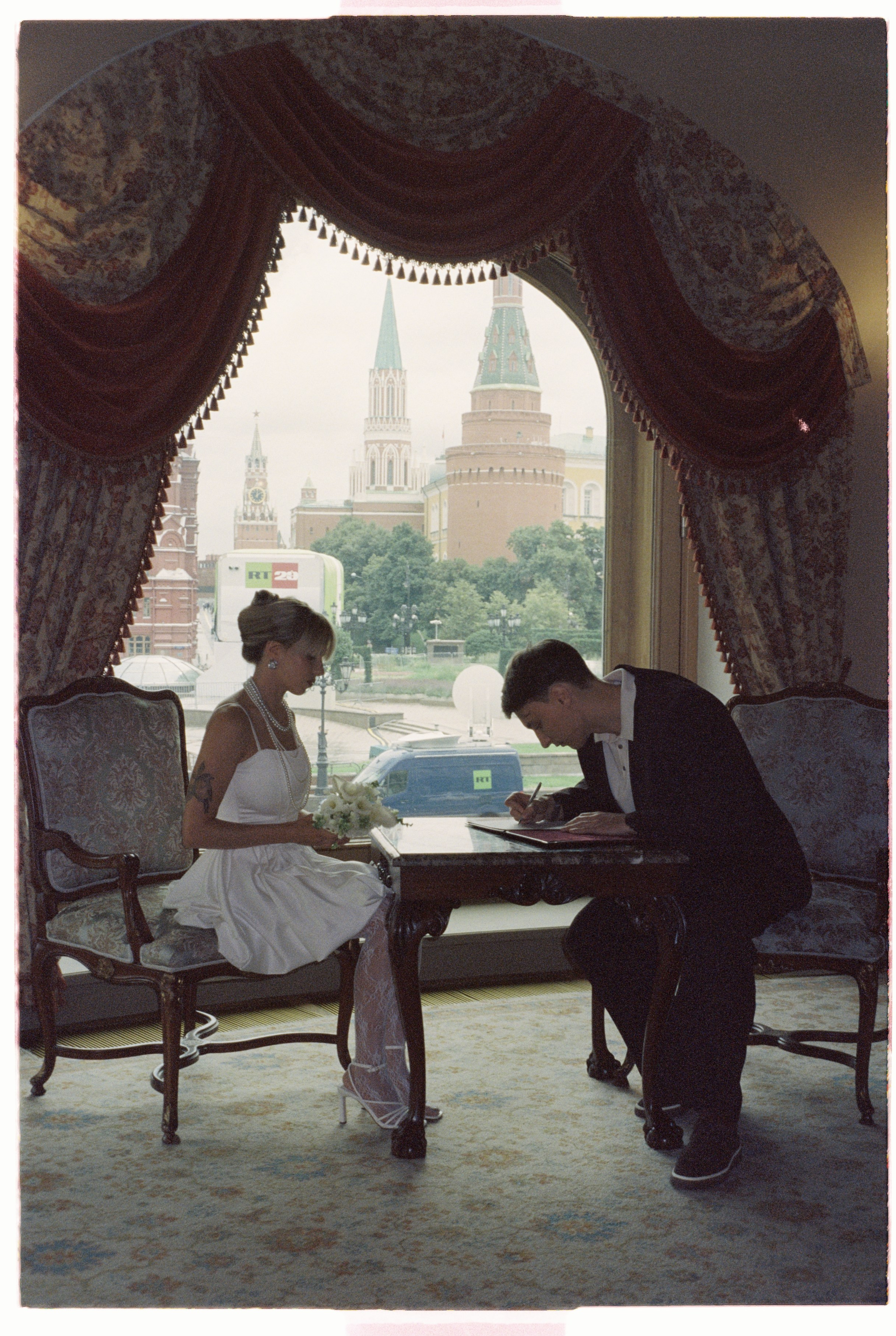 На пленку (Полина и Рома). Фотограф в Москве — Евгения Прокопенко