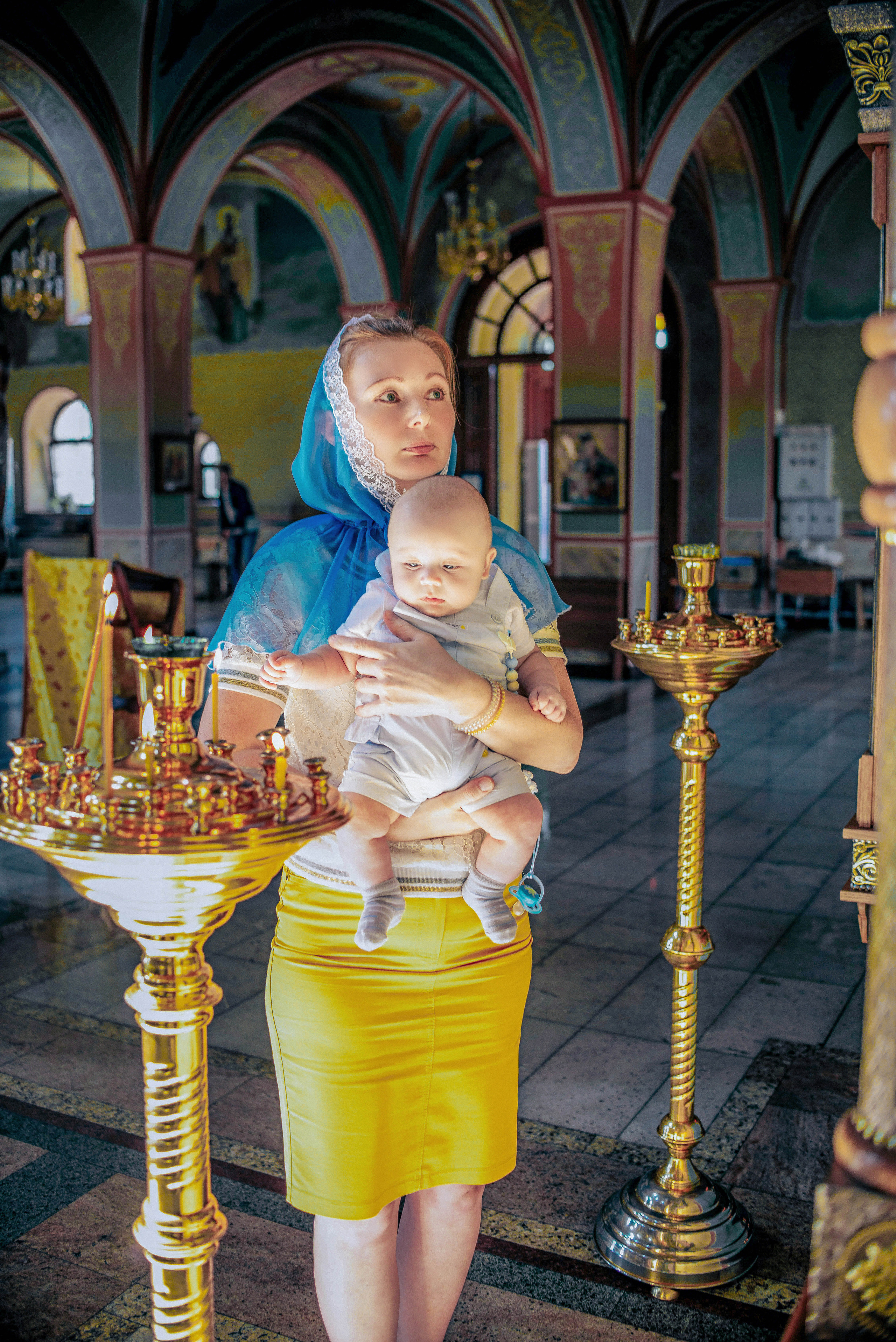 Крещение Ильи. Семейный и свадебный фотограф в Москве и Подмосковье Еремина Александр