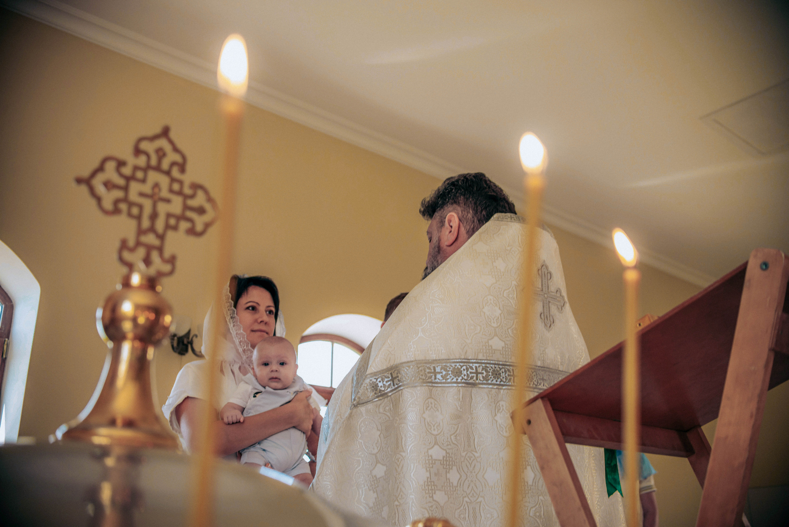 Крещение Ильи. Семейный и свадебный фотограф в Москве и Подмосковье Еремина Александр