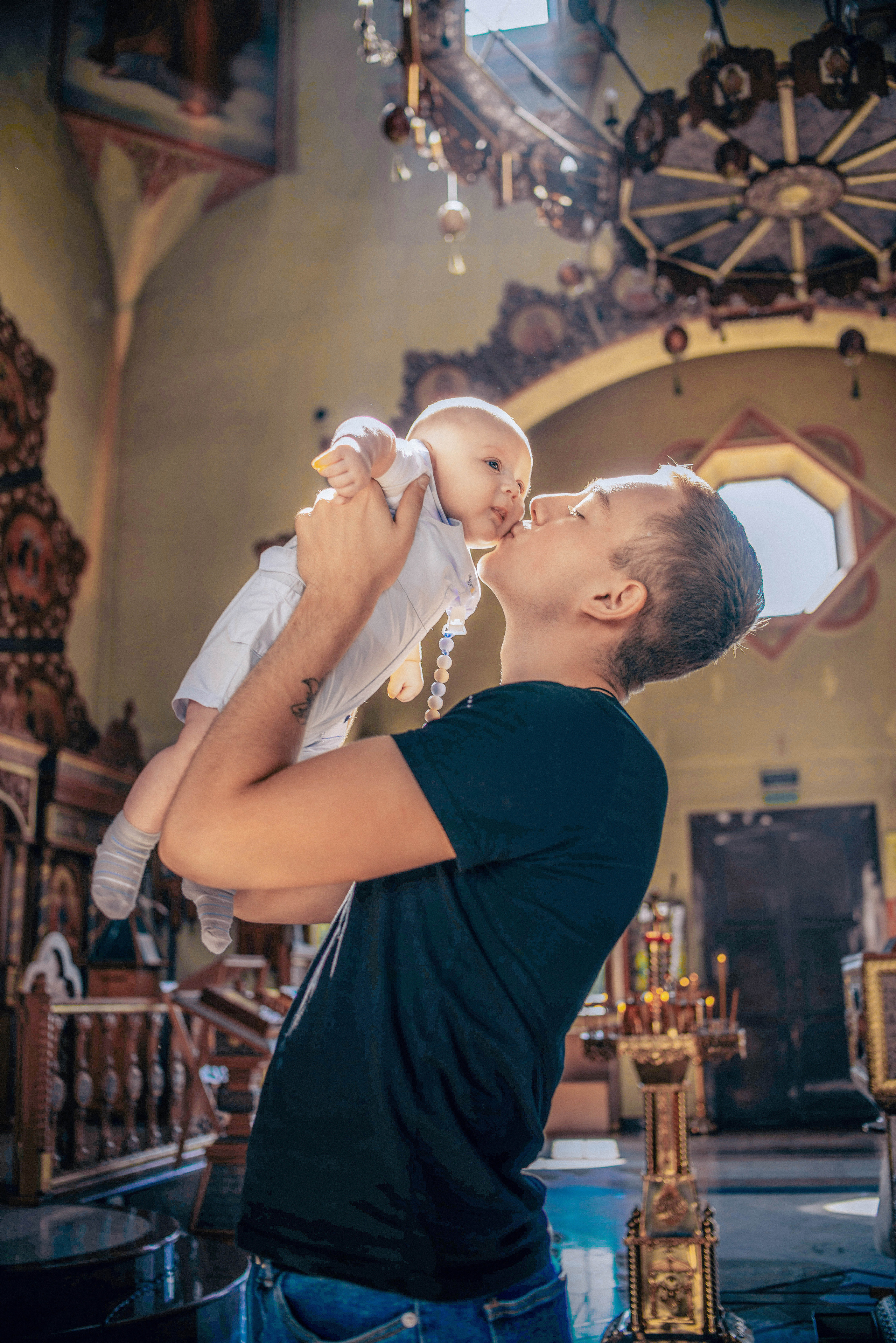 Крещение Ильи. Семейный и свадебный фотограф в Москве и Подмосковье Еремина Александр