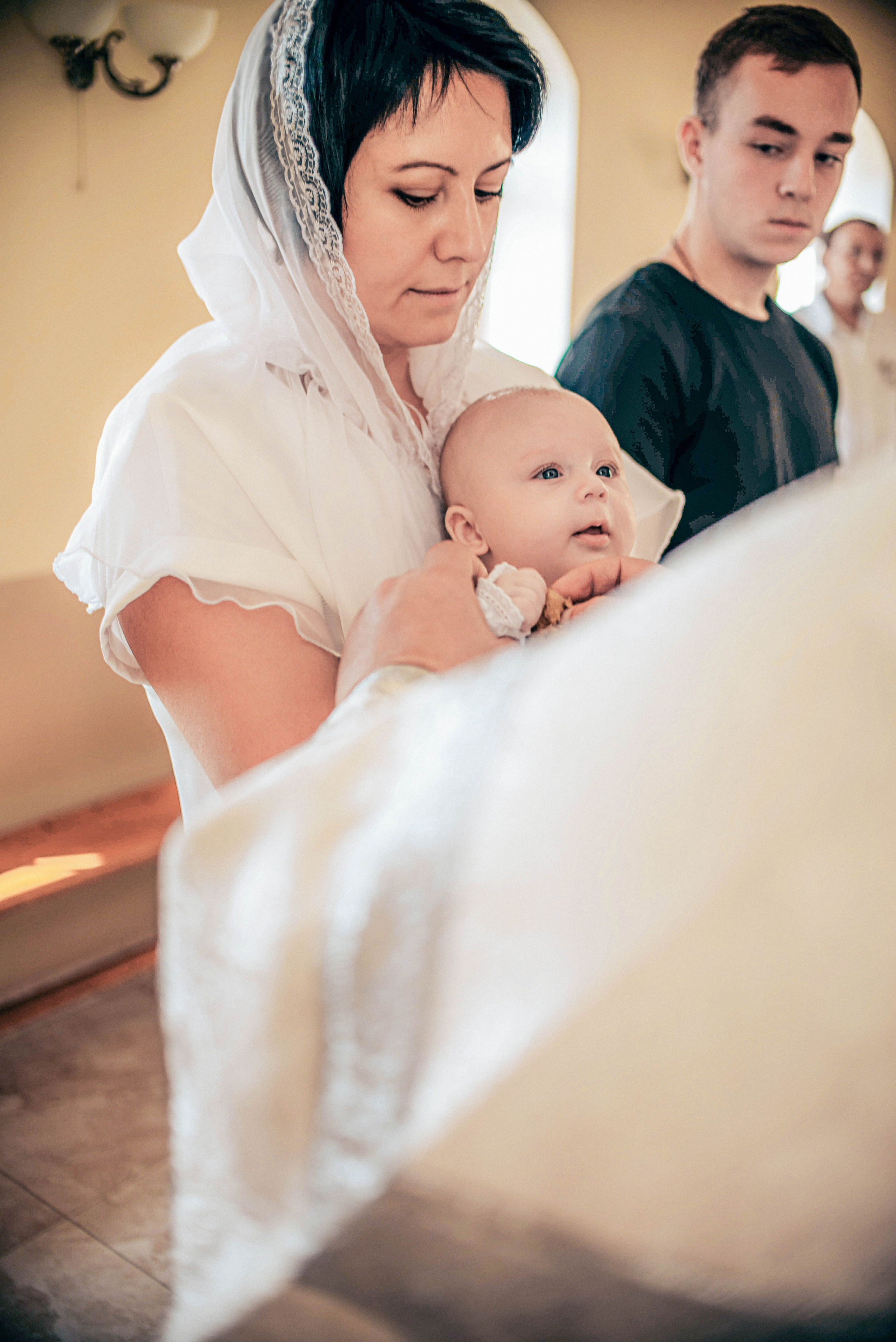 Крещение Ильи. Семейный и свадебный фотограф в Москве и Подмосковье Еремина Александр
